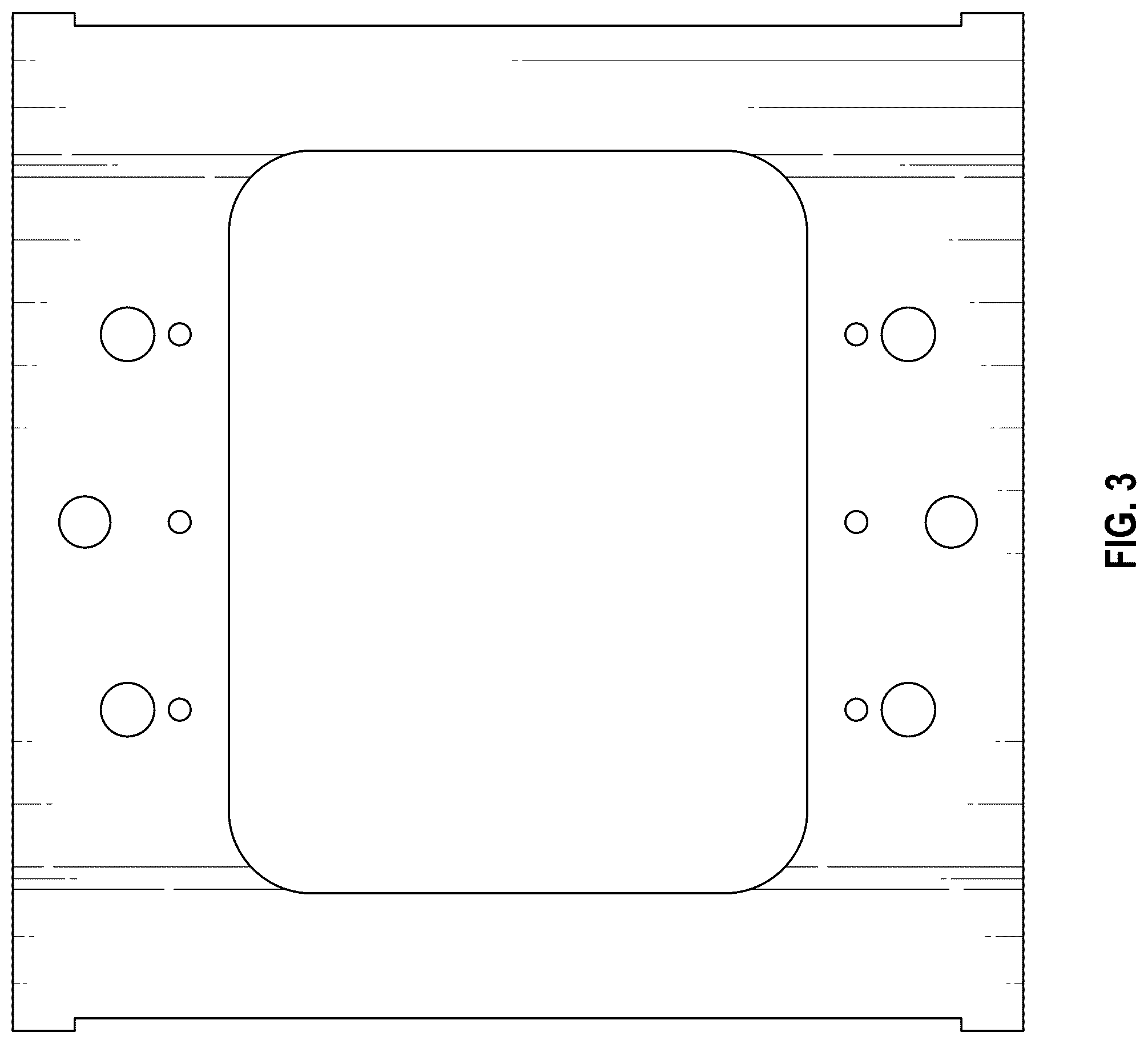 Patent USD1123580 Figure 3 – Electrical device mount