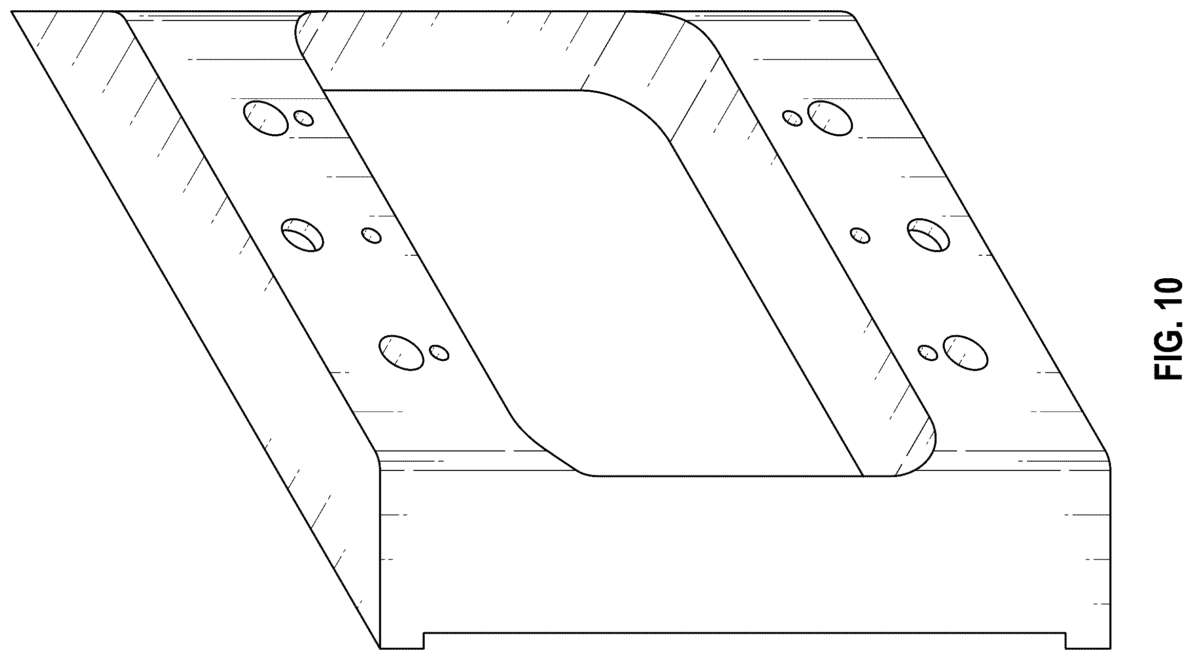 Patent USD1123580 Figure 7 – Electrical device mount