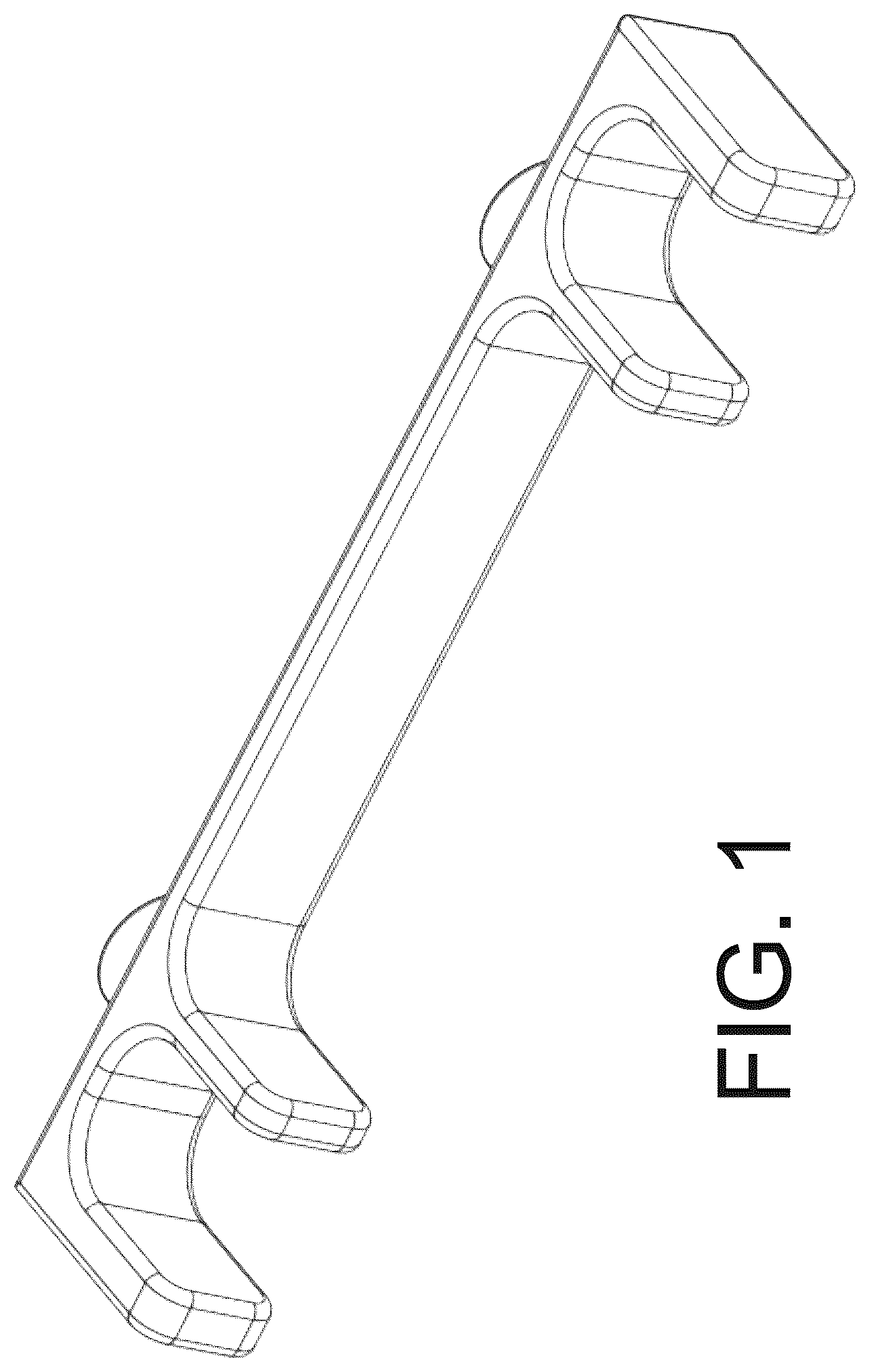 Patent USD1123581 Figure 1 – Bracket