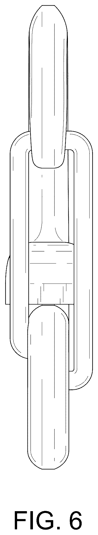 Patent USD1123588 Figure 6 – Carabiner