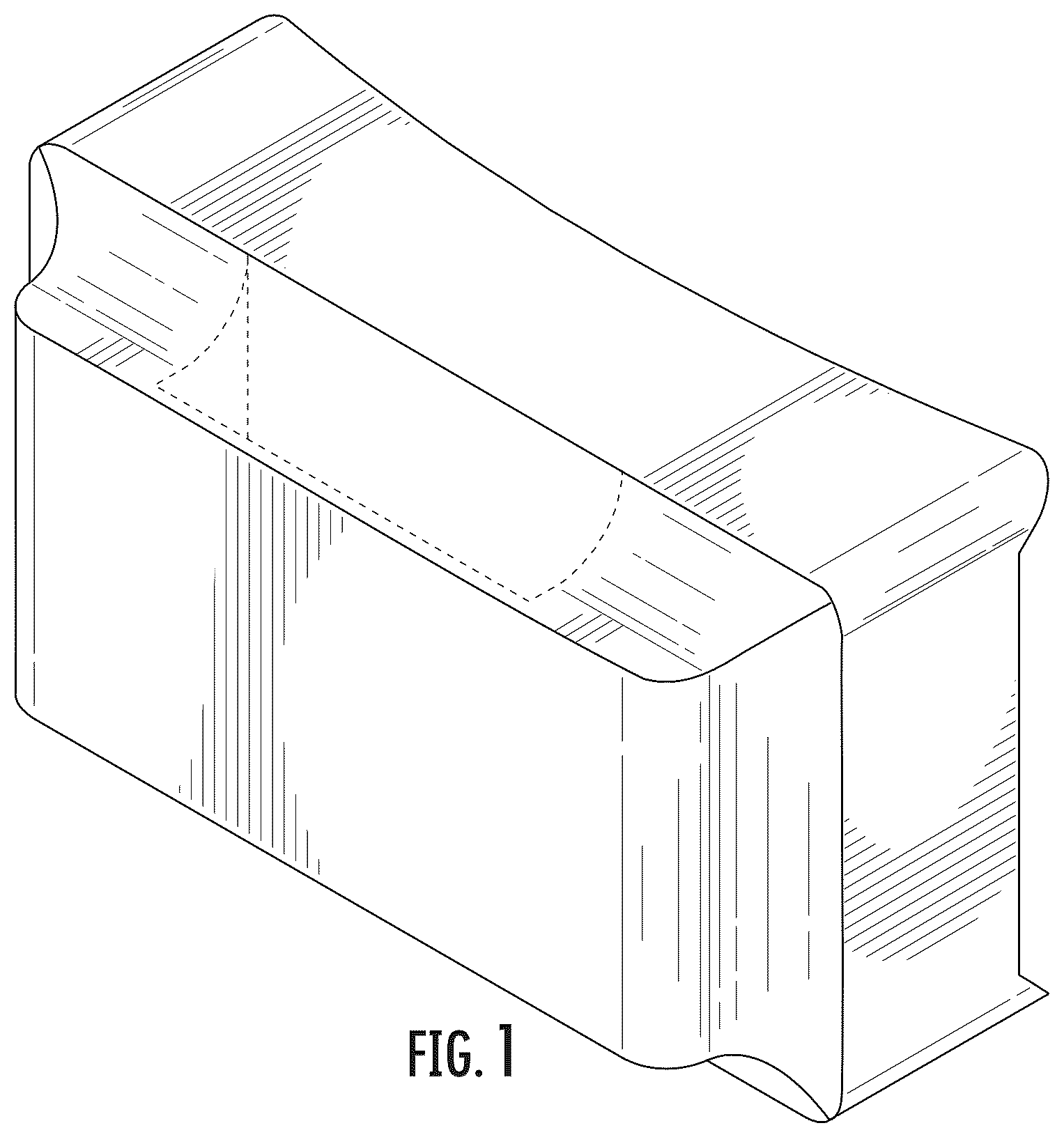 Patent USD1123589 Figure 1 – Head lamp bracket