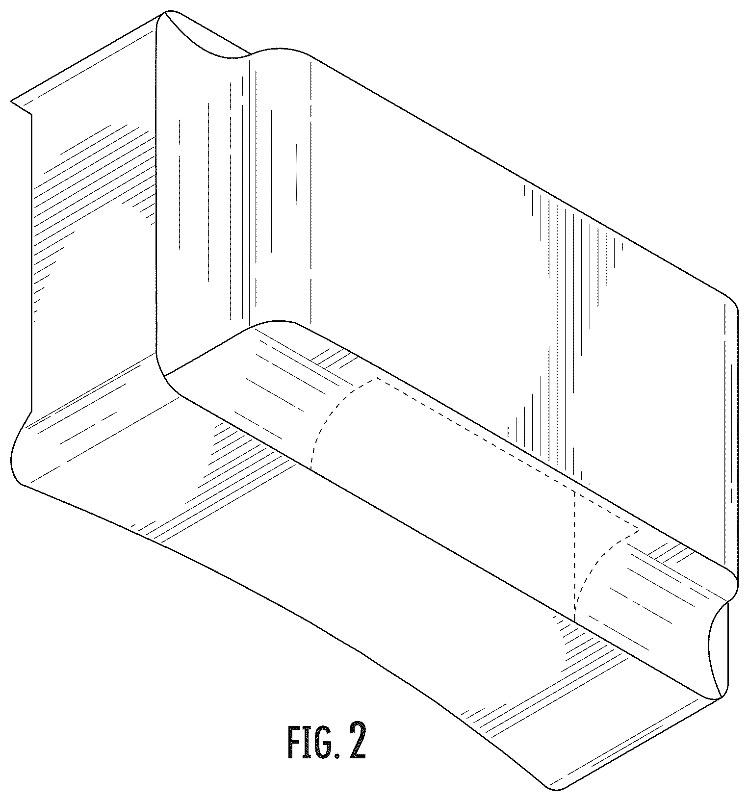 Patent USD1123589 Figure 2 – Head lamp bracket