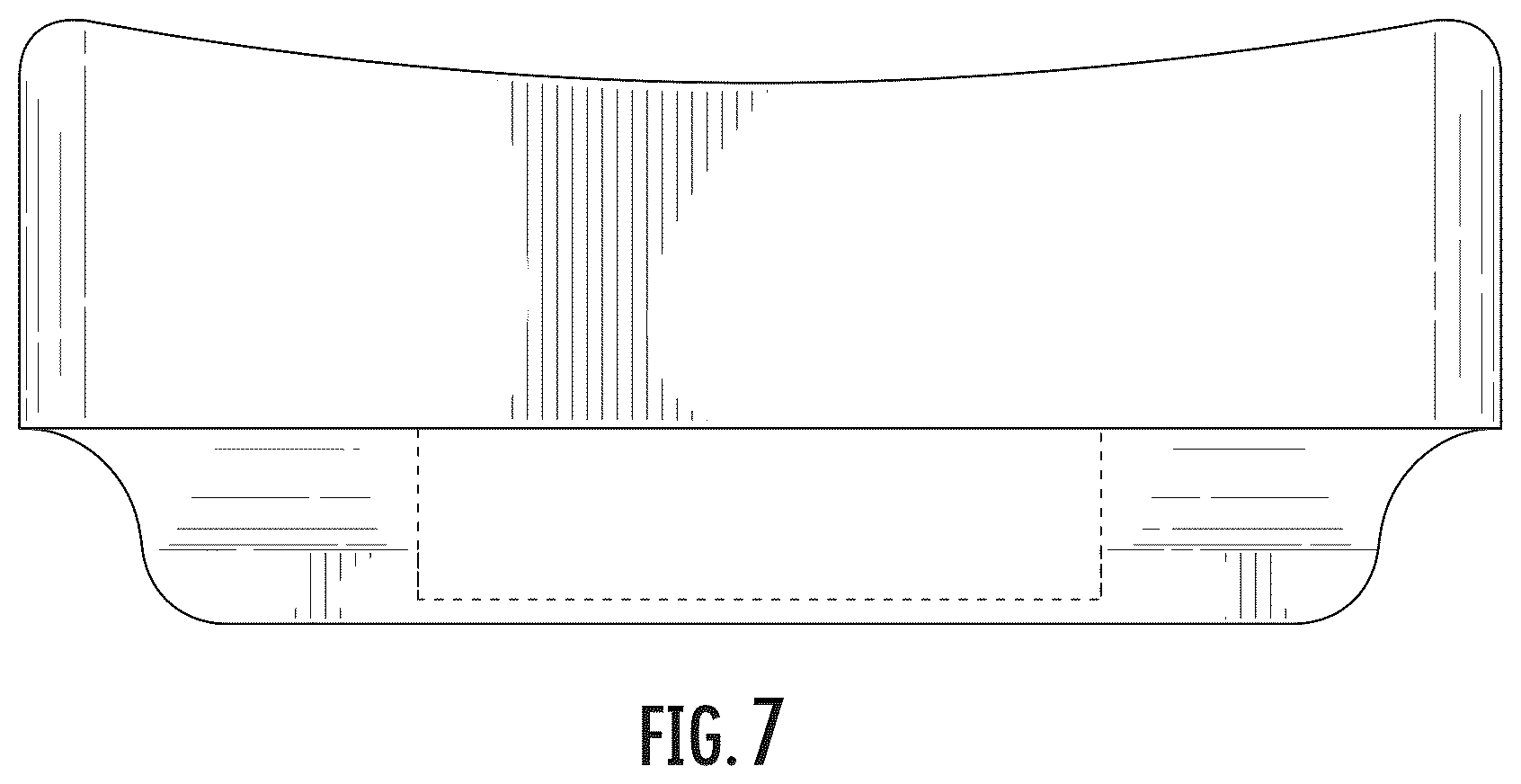 Patent USD1123589 Figure 7 – Head lamp bracket