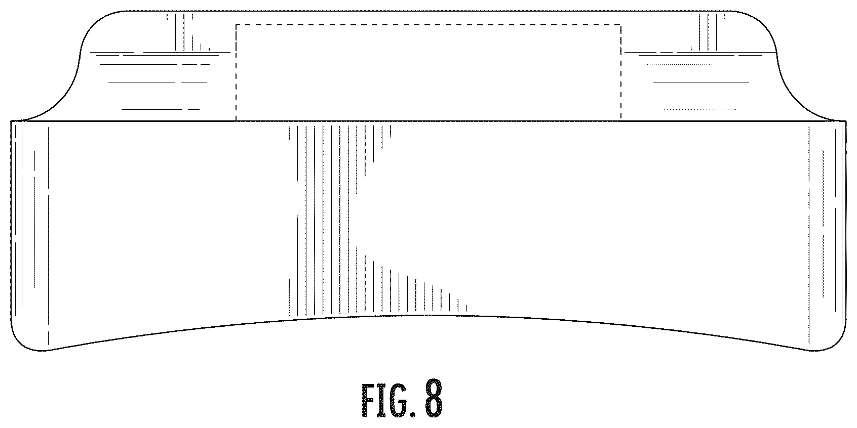 Patent USD1123589 Figure 8 – Head lamp bracket