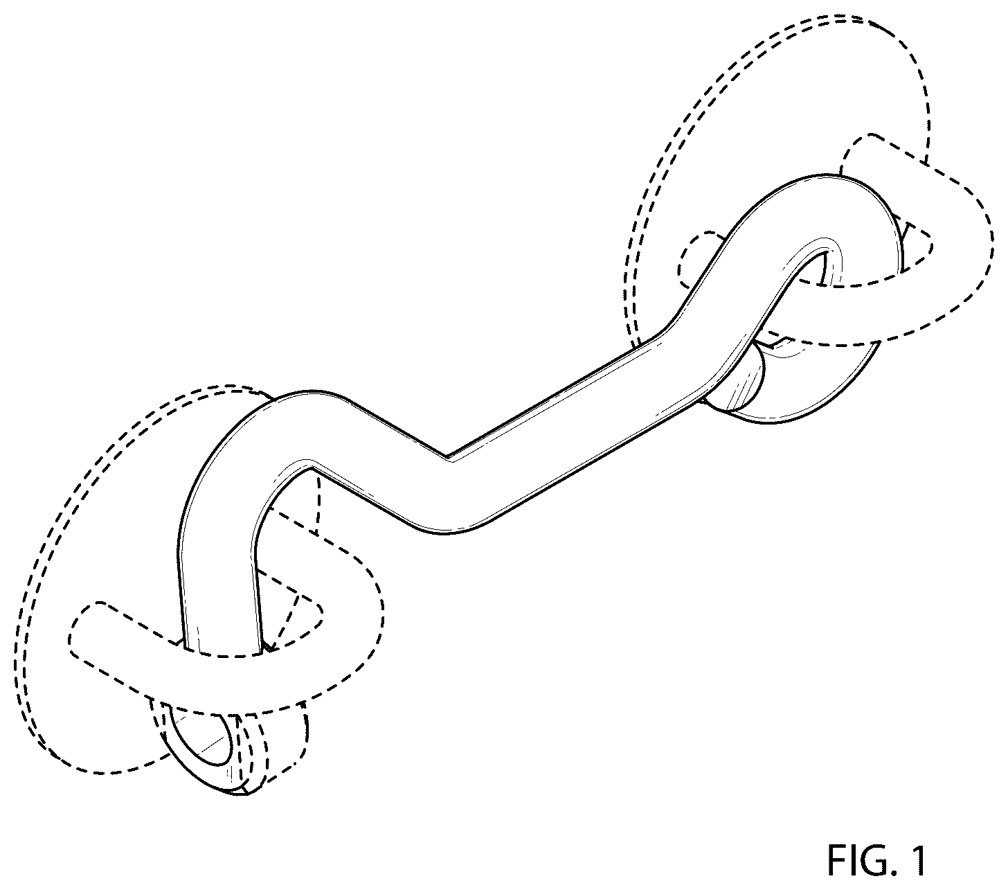 Patent USD1123592 — Hook eye latch — Figure 1