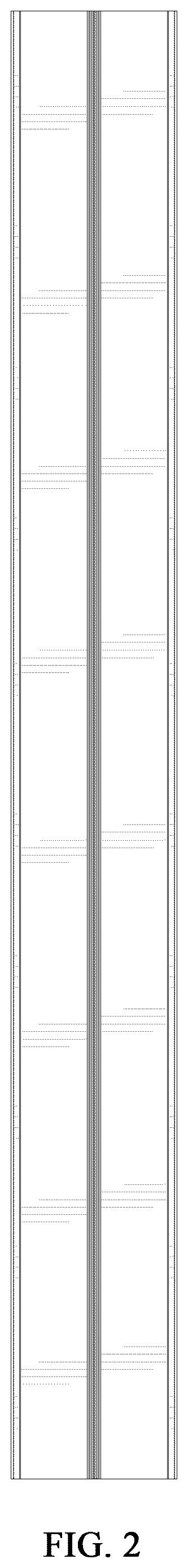 Patent USD1123594 Figure 2 – Upper beam for curtain