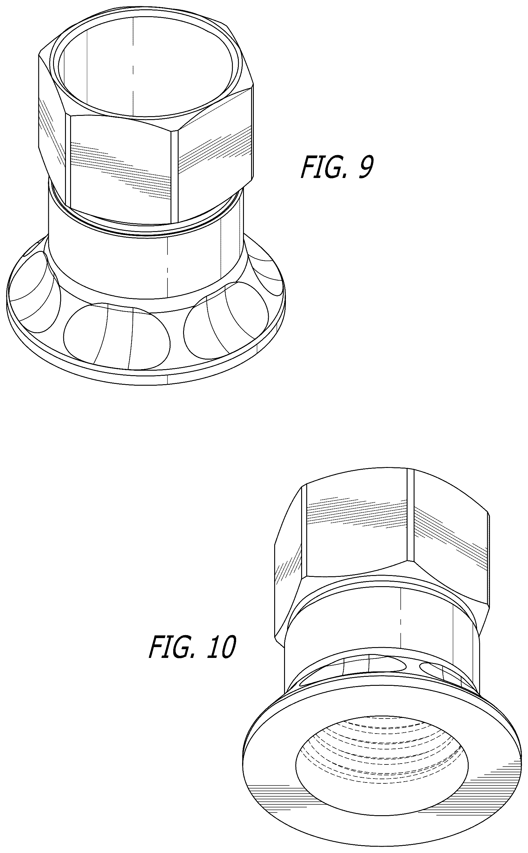 Patent USD1123595 Figure 5 – Fastener