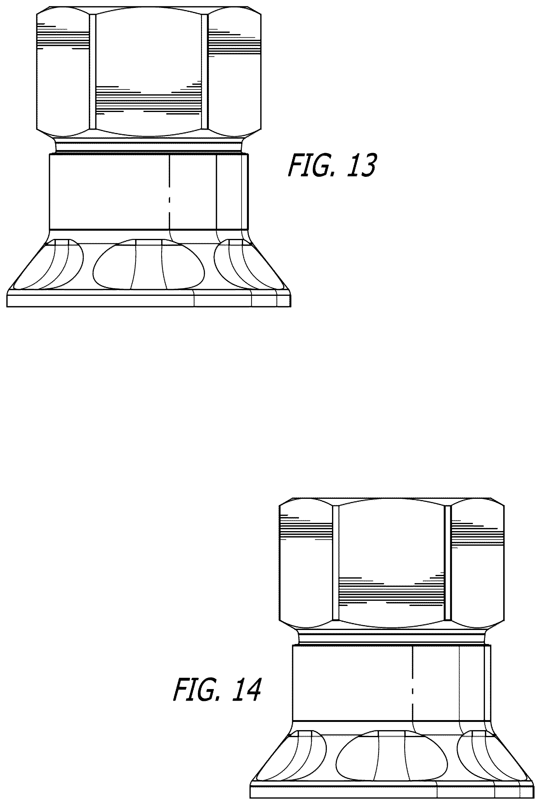 Patent USD1123595 Figure 7 – Fastener