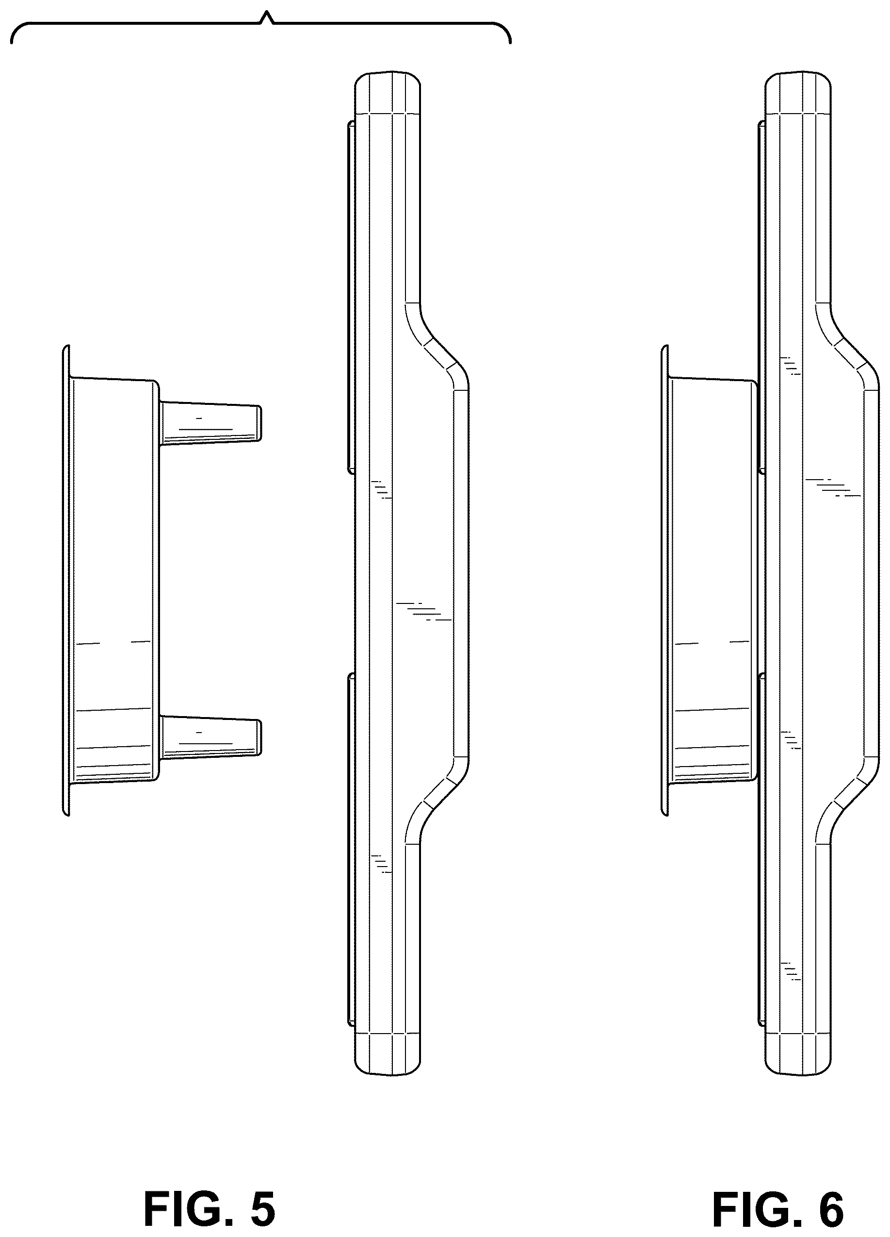 Patent USD1123596 Figure 3 – Wall fastener assembly