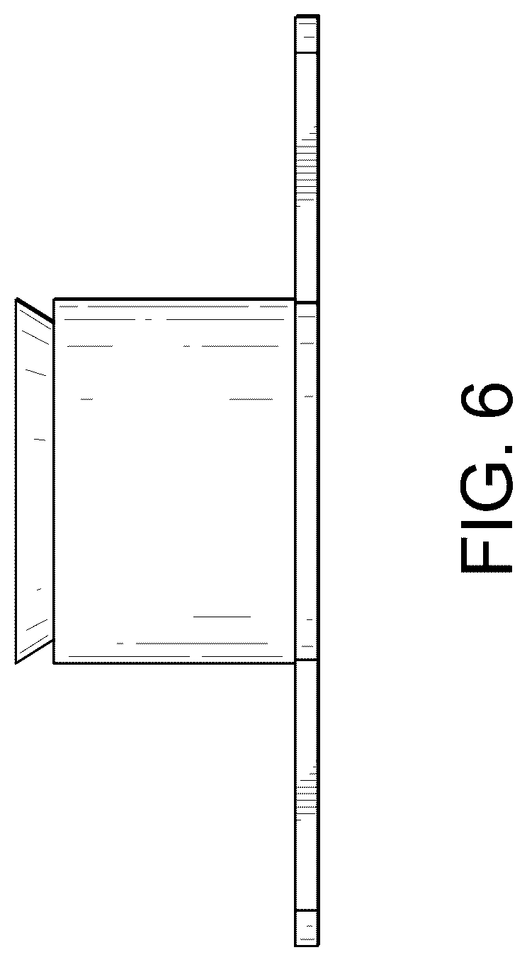 Patent USD1123600 Figure 6 – Member for closing a hole in a building board