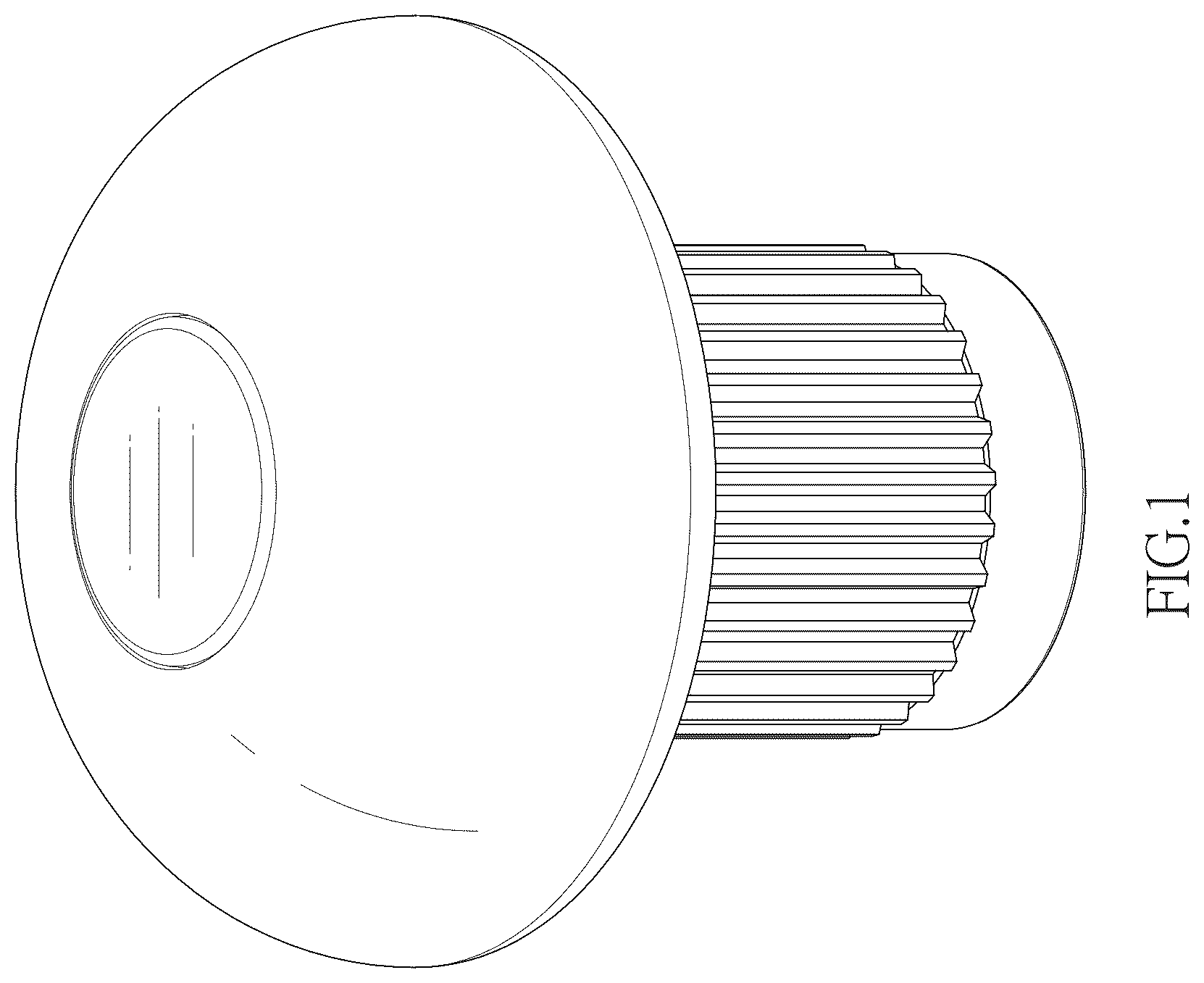 Patent USD1123601 — Rivet nut — Figure 1