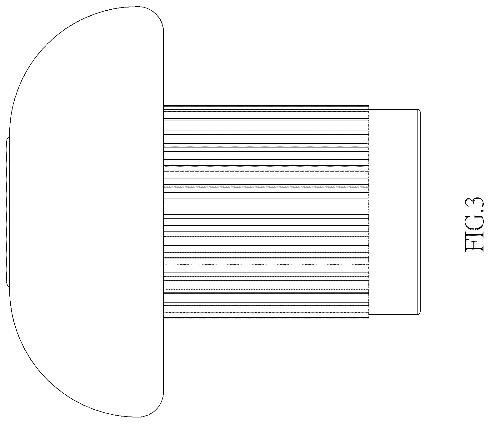 Patent USD1123601 Figure 3 – Rivet nut