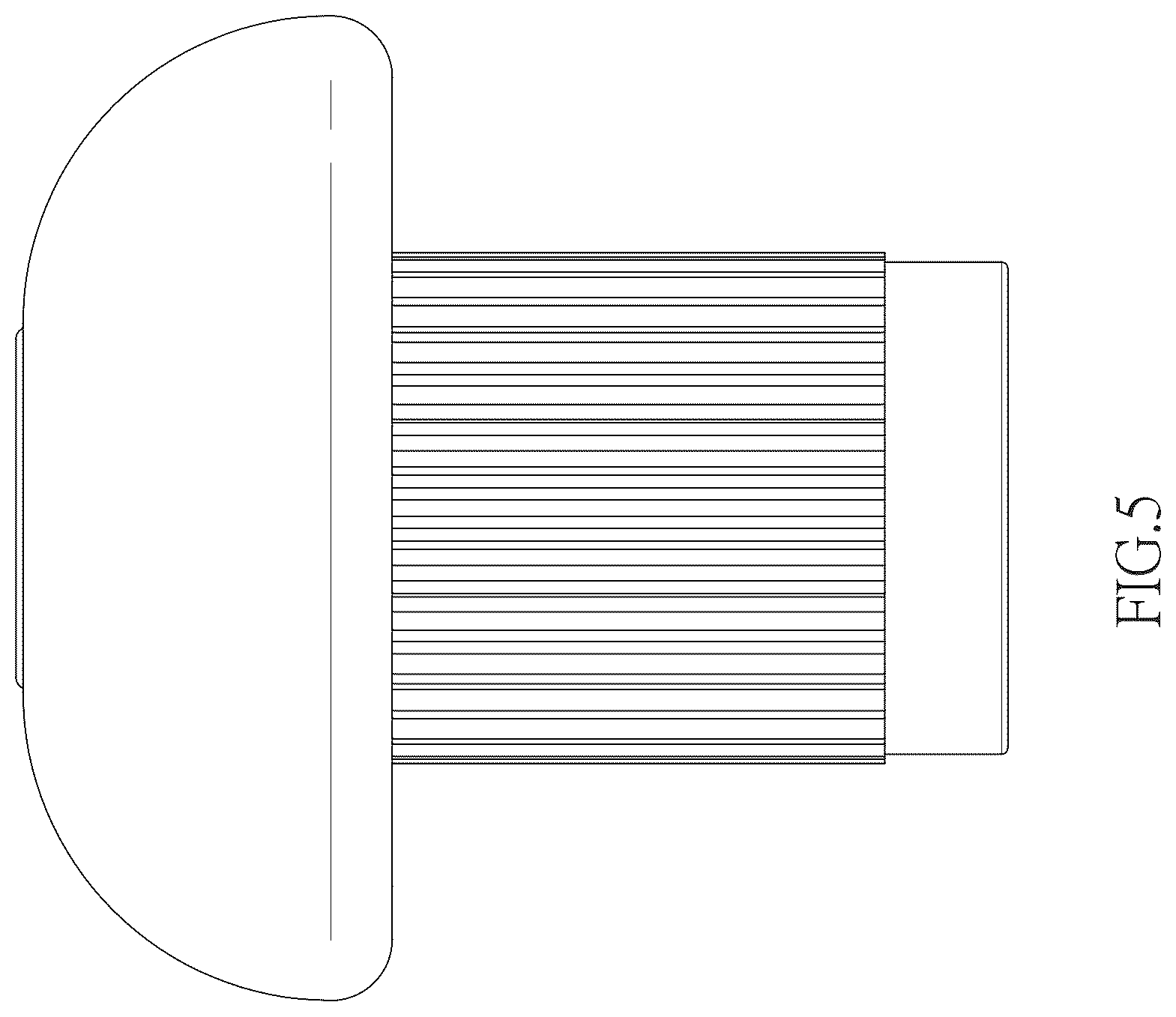 Patent USD1123601 Figure 5 – Rivet nut