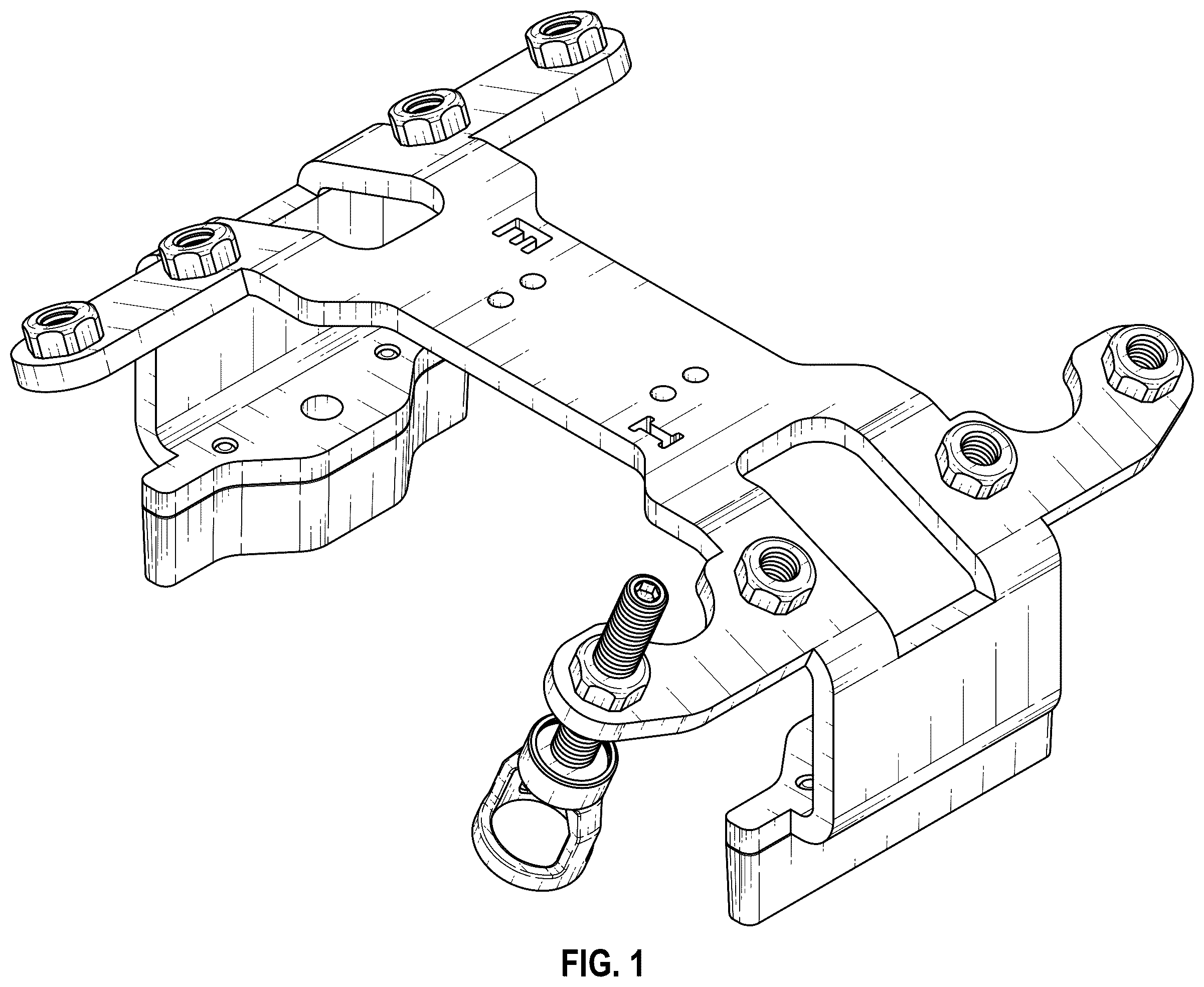 Patent USD1123605 Figure 1 – Valve spring compressor