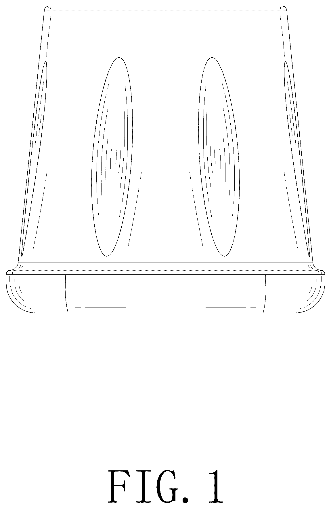 Patent USD1123606 Figure 1 – Leg tip