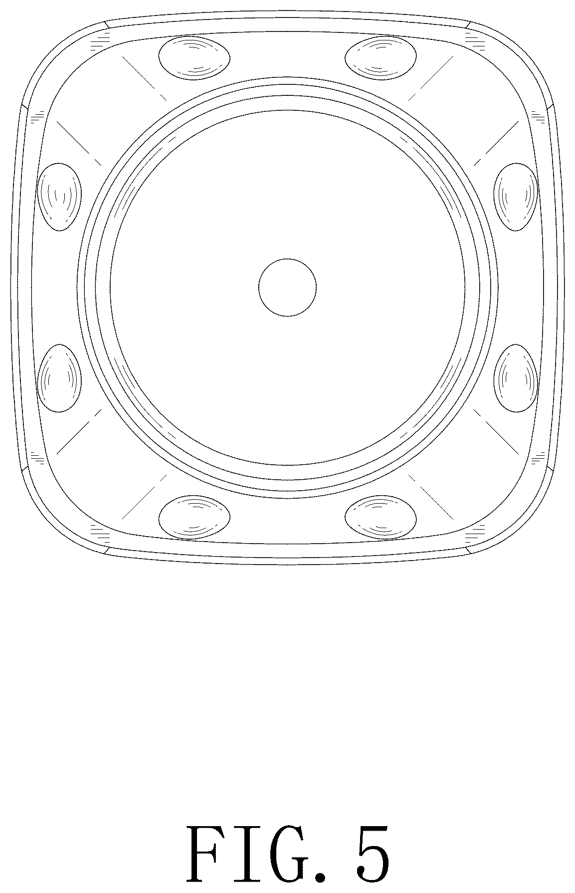 Patent USD1123606 Figure 5 – Leg tip