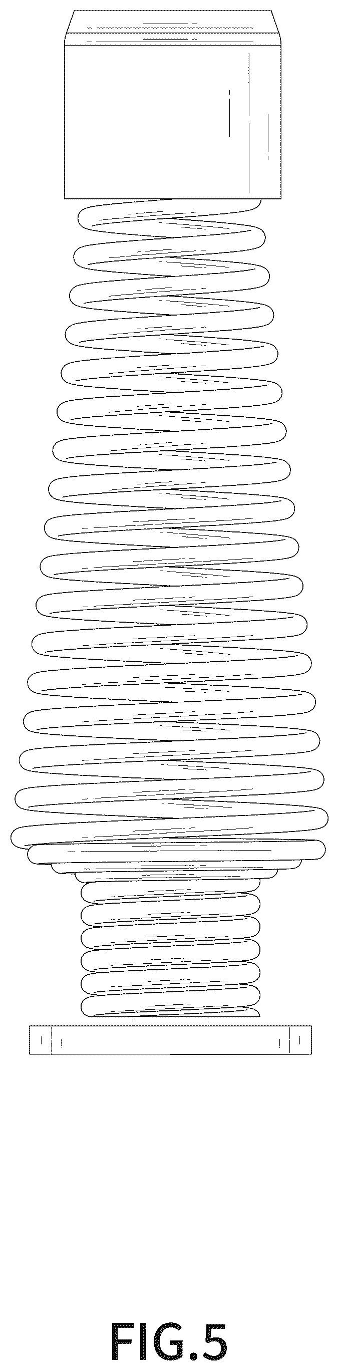 Patent USD1123607 Figure 5 – Door stopper