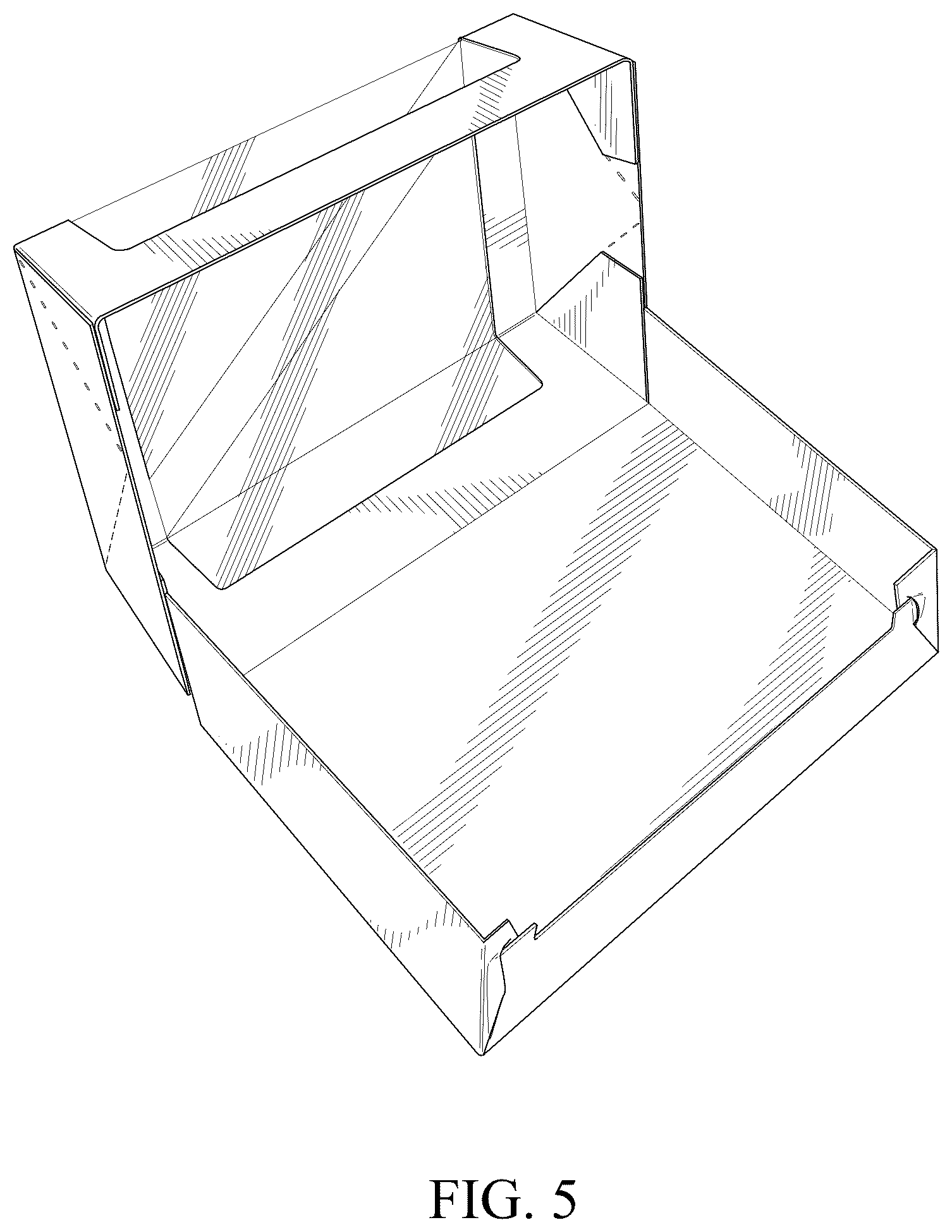Patent USD1123610 Figure 4 – Closeable container