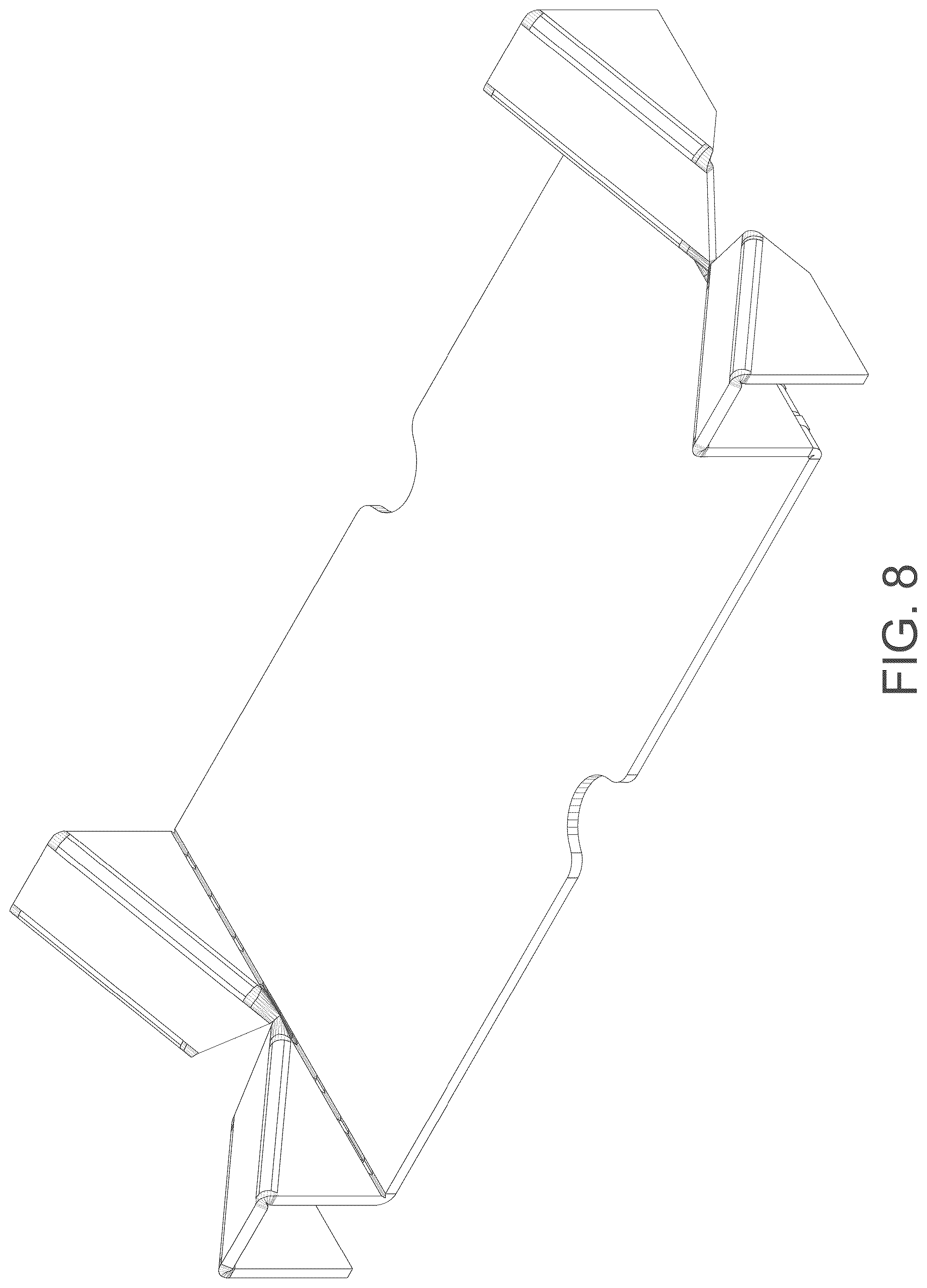 Patent USD1123614 Figure 8 – Dispenser box