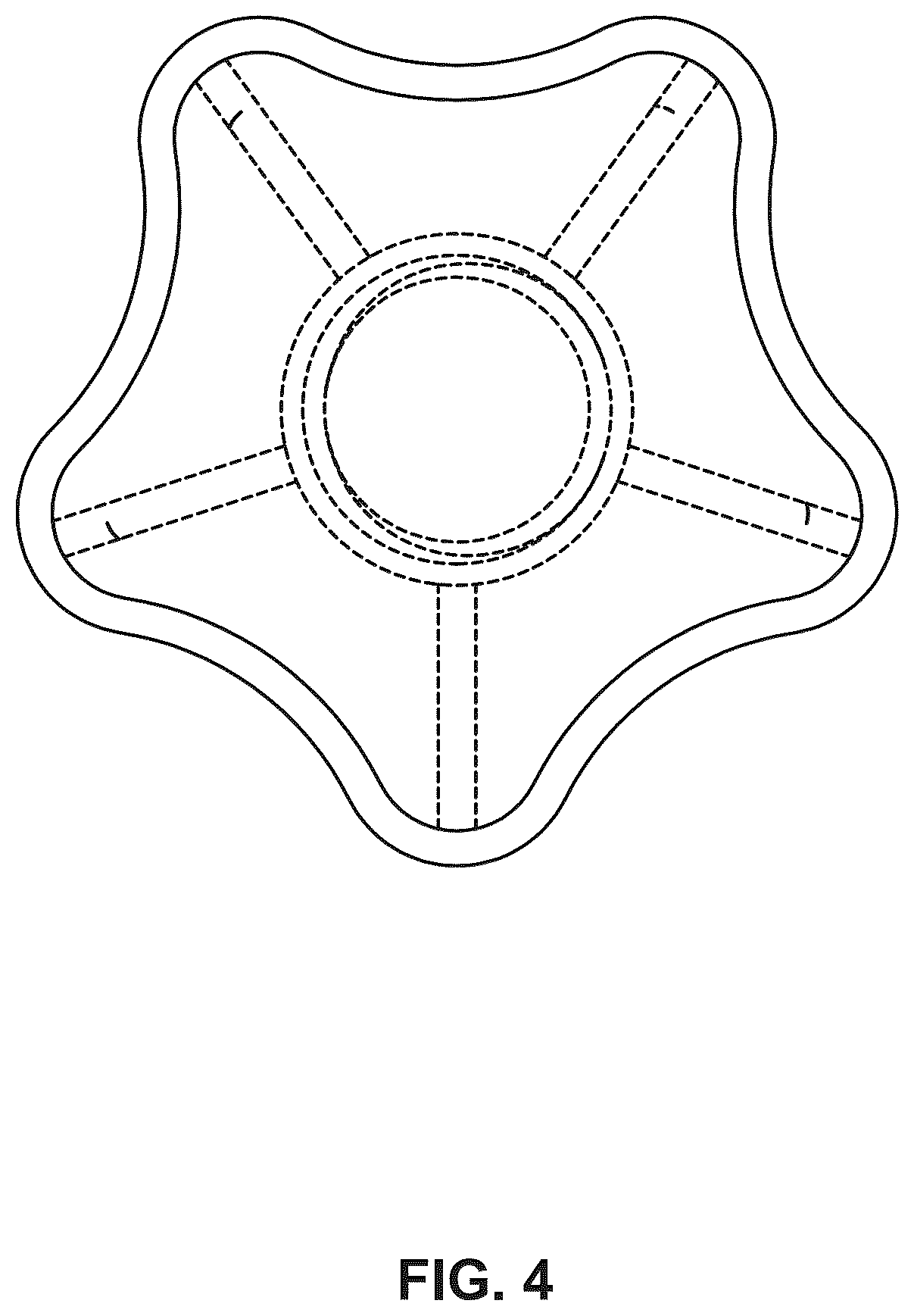 Patent USD1123618 Figure 4 – Ergonomic cap for pain topical products