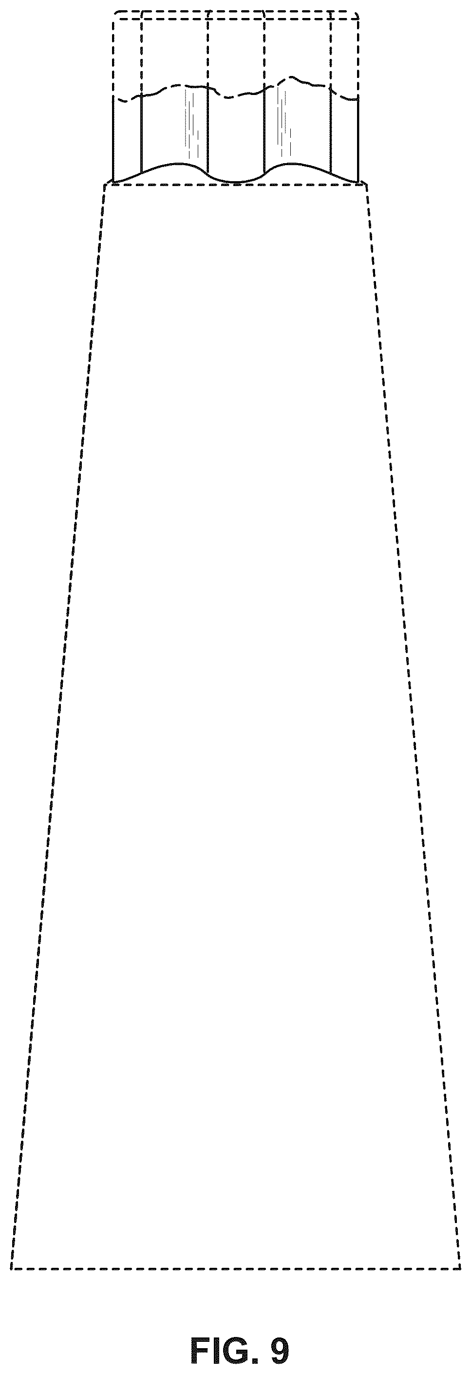 Patent USD1123618 Figure 9 – Ergonomic cap for pain topical products