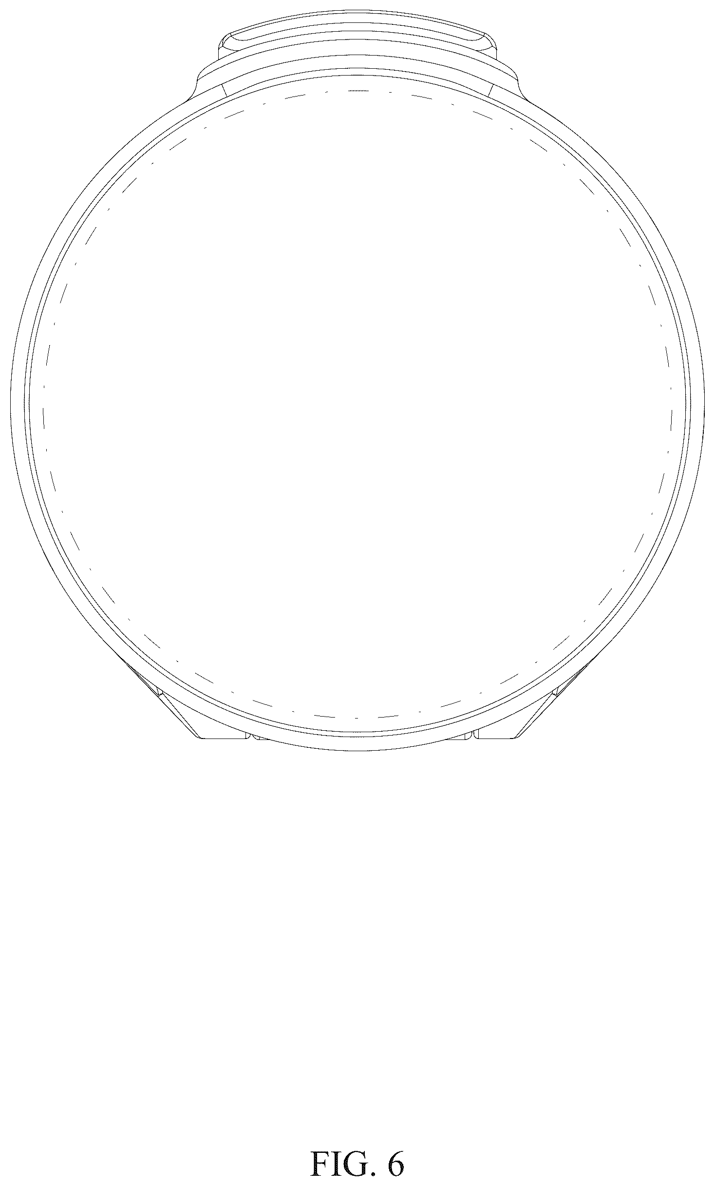 Patent USD1123620 Figure 6 – Sports water bottle lid