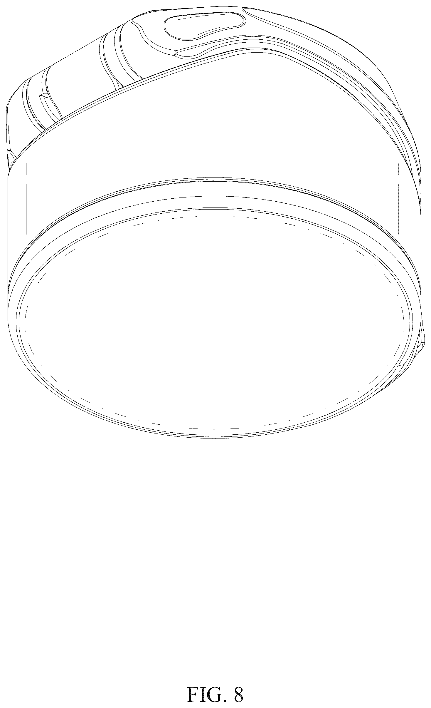 Patent USD1123620 Figure 8 – Sports water bottle lid