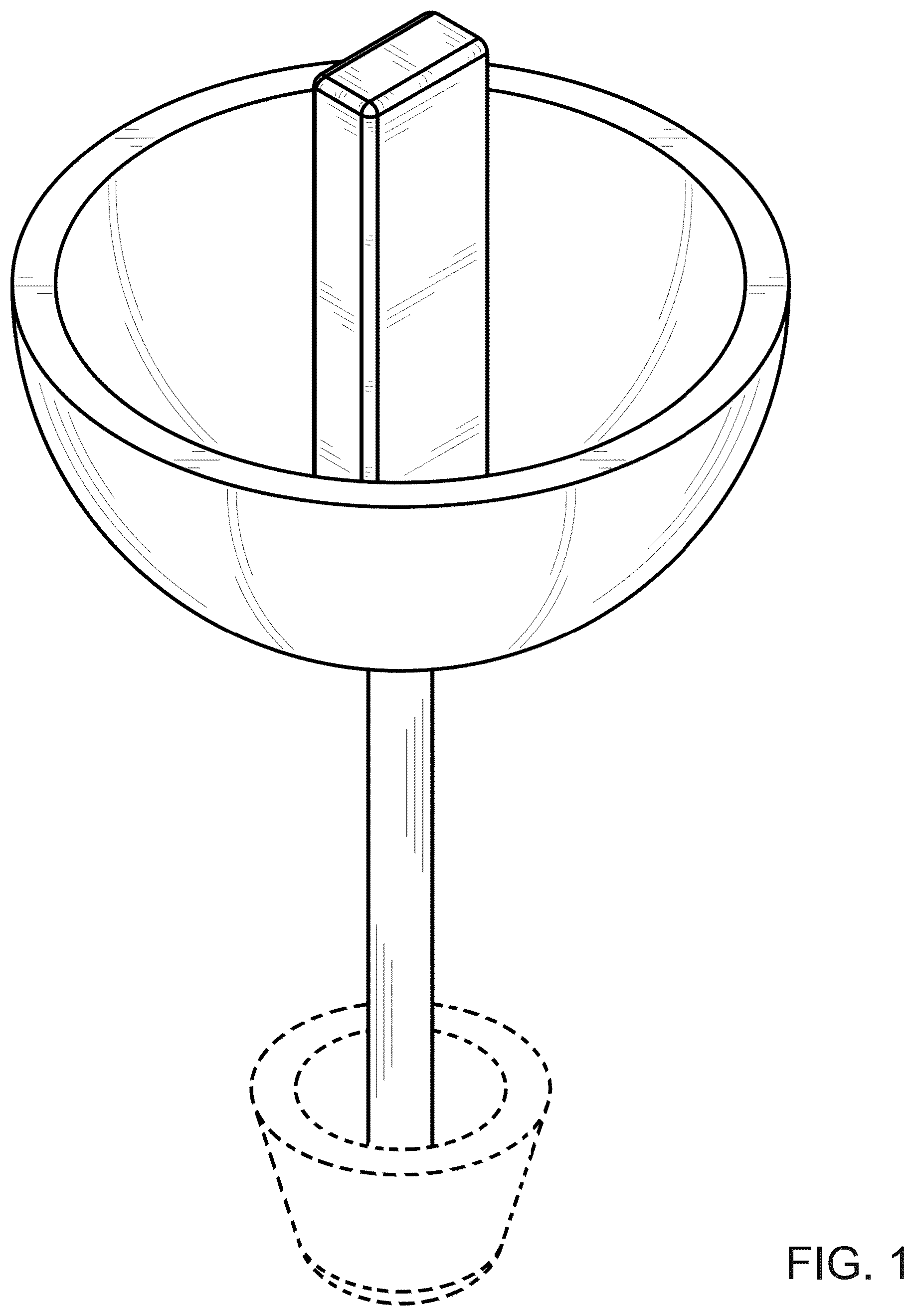 Patent USD1123622 Figure 1 – Packaging plug