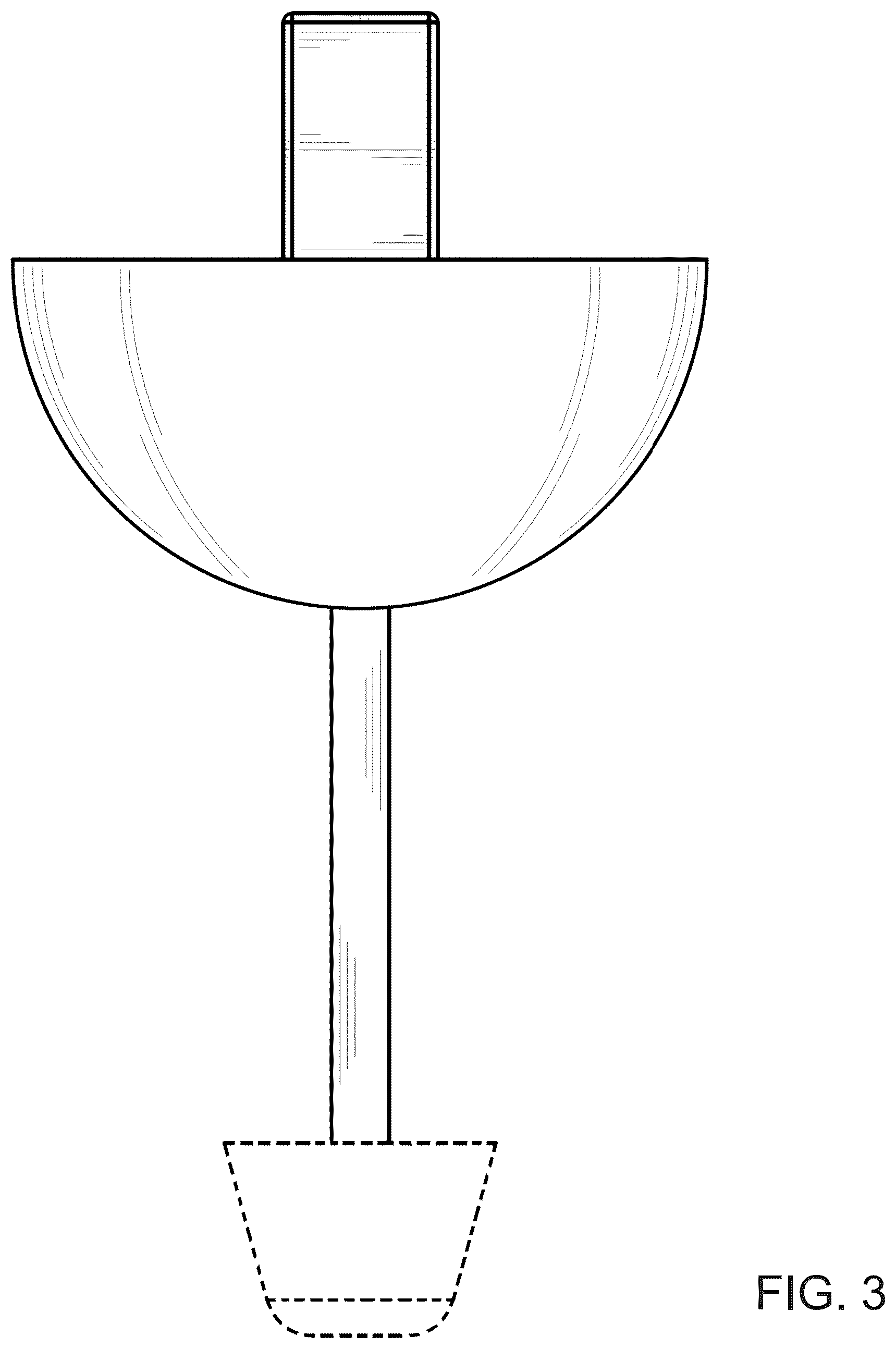 Patent USD1123622 Figure 3 – Packaging plug