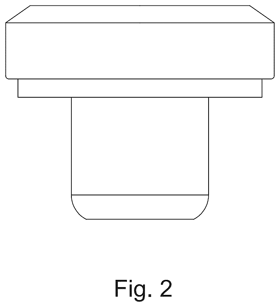 Patent USD1123623 Figure 2 – Bottle cap