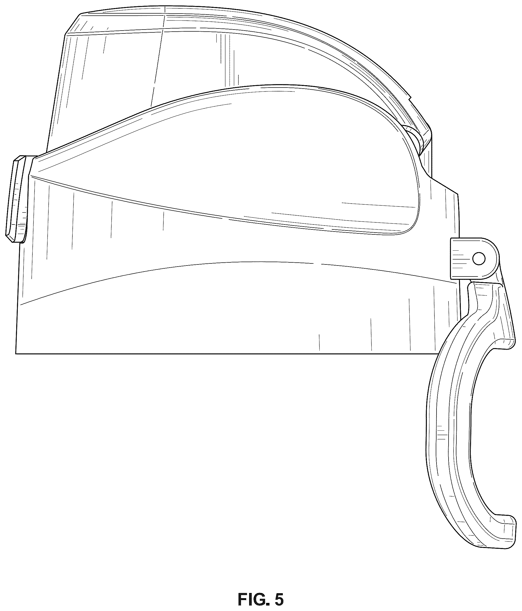 Patent USD1123624 Figure 5 – Bottle cap