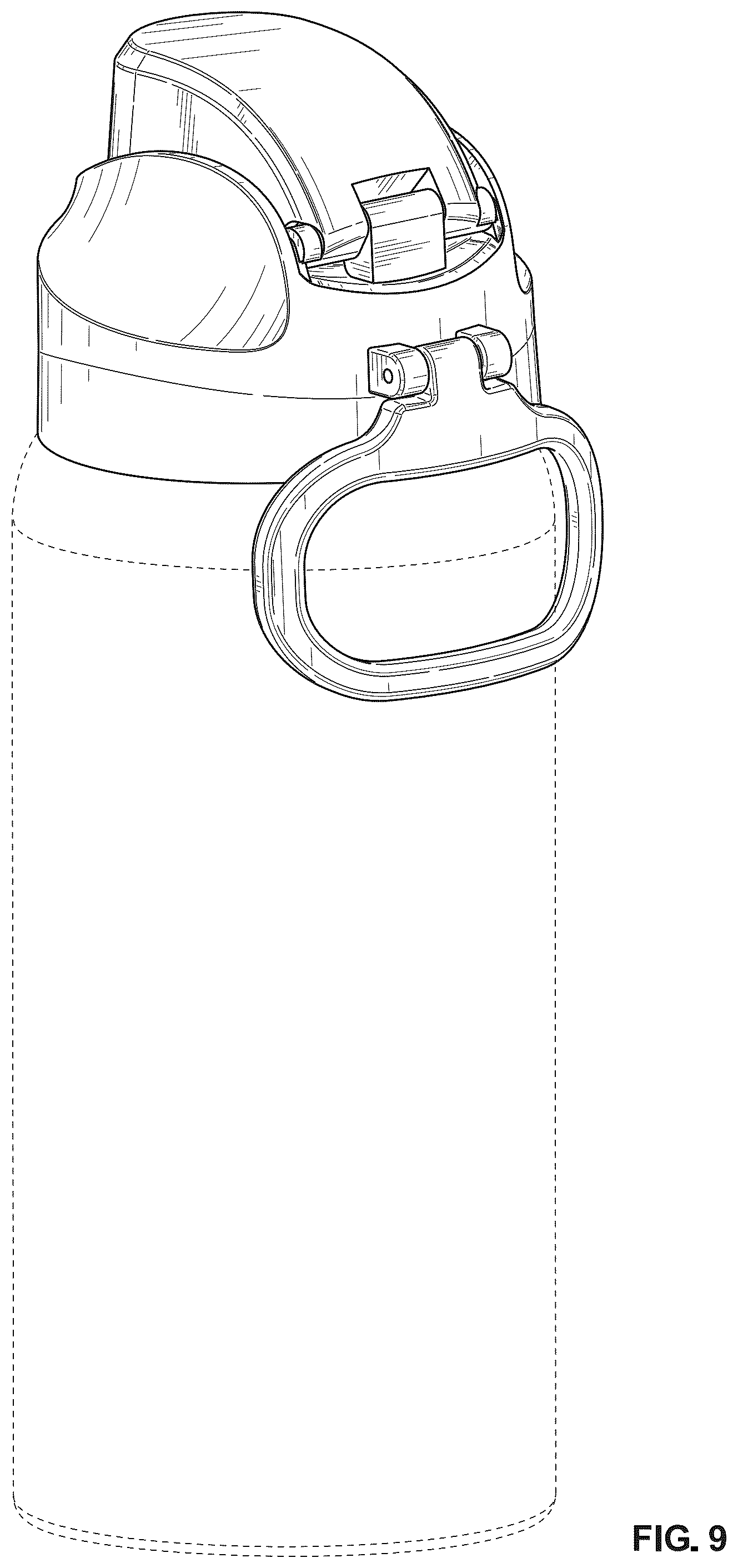 Patent USD1123624 Figure 9 – Bottle cap