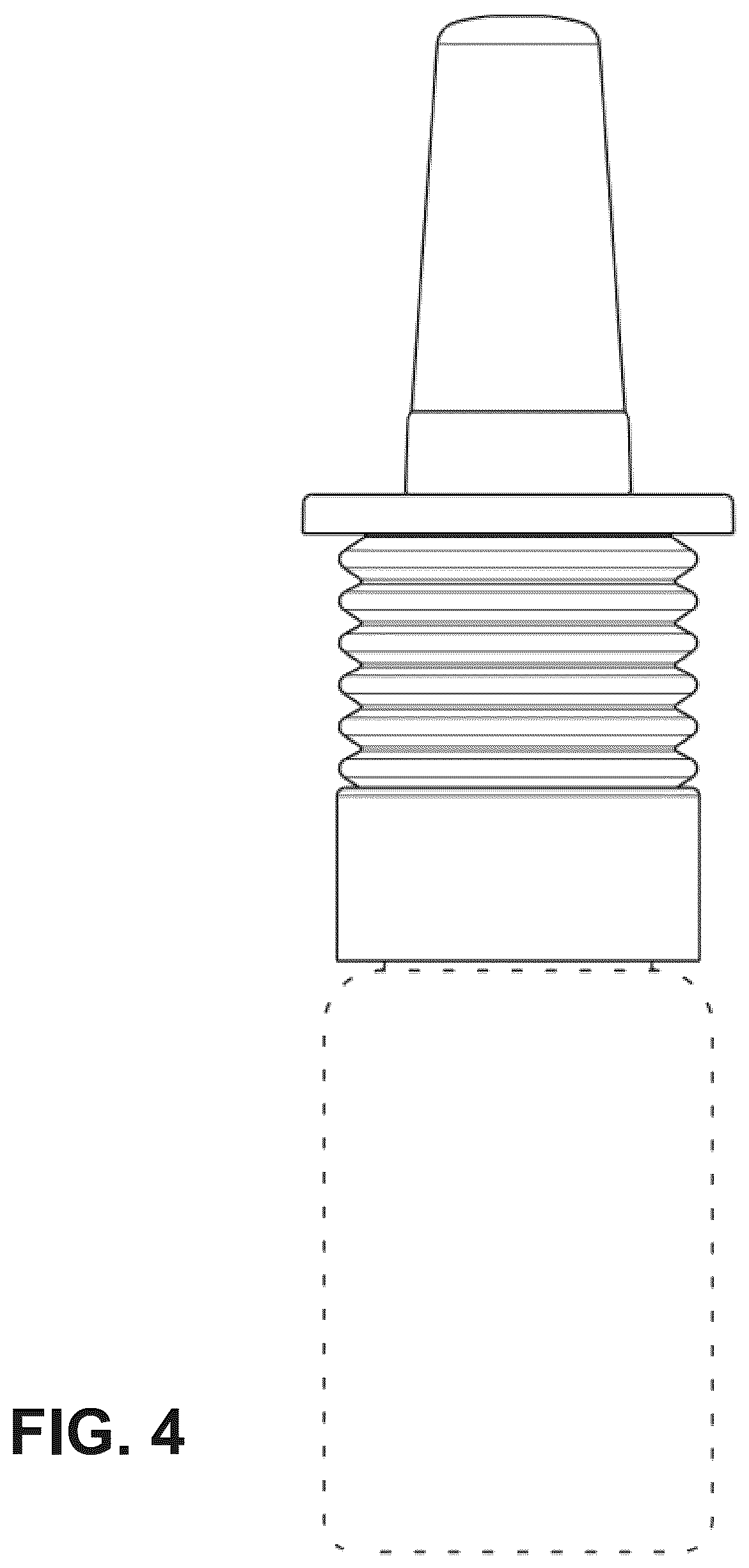 Patent USD1123625 Figure 4 – Fluid dispenser