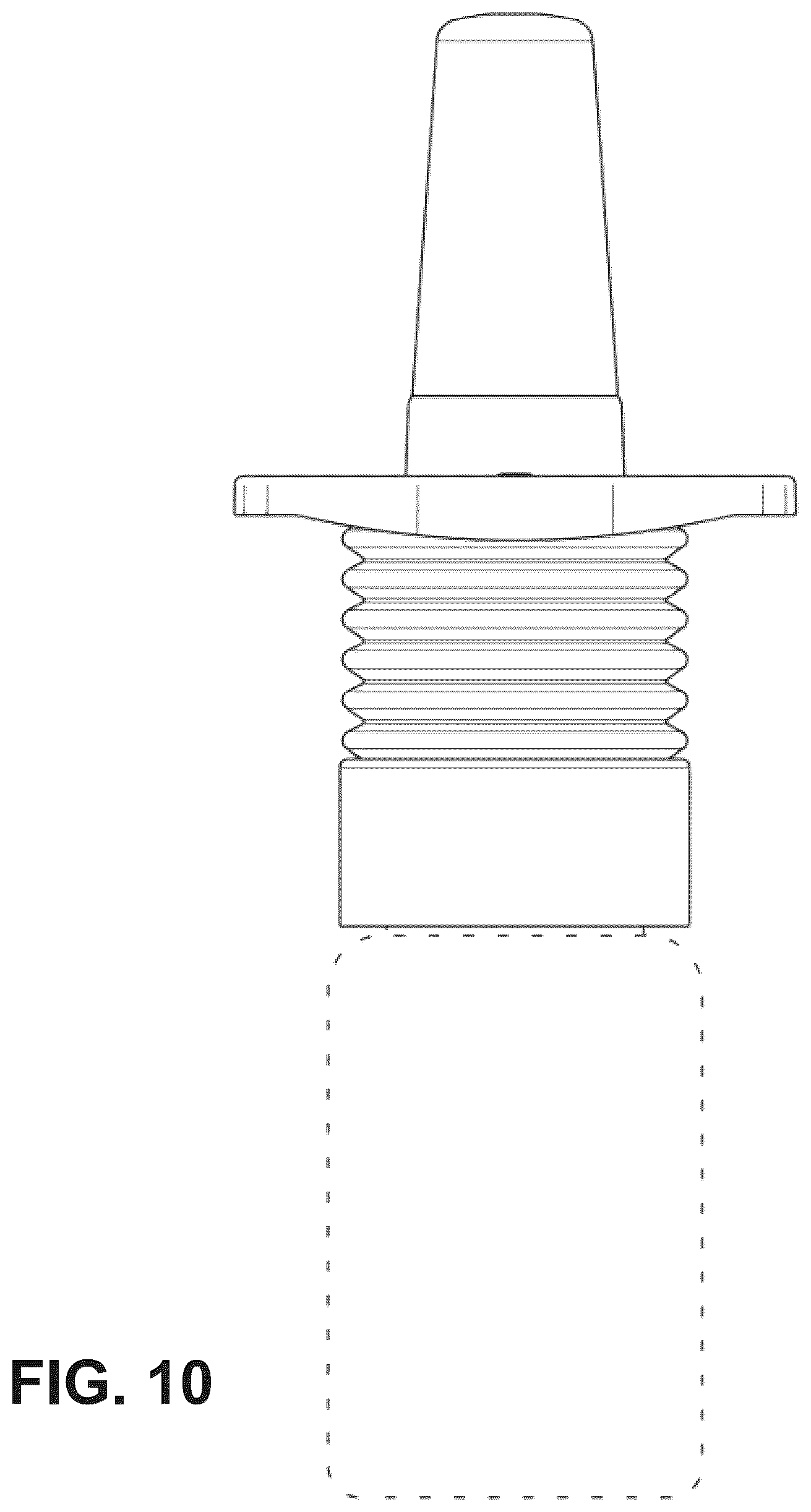 Patent USD1123625 Figure 10 – Fluid dispenser