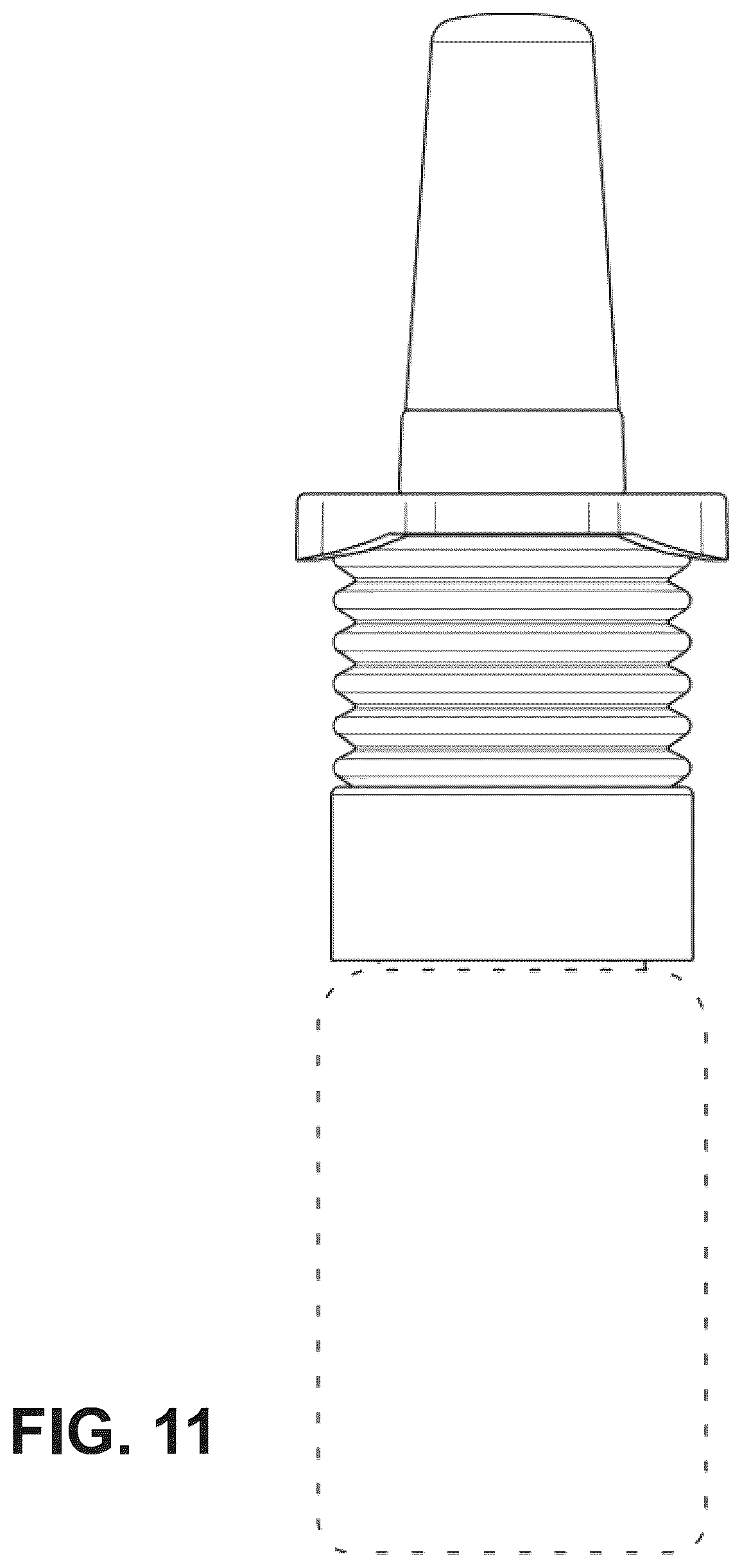 Patent USD1123625 Figure 11 – Fluid dispenser