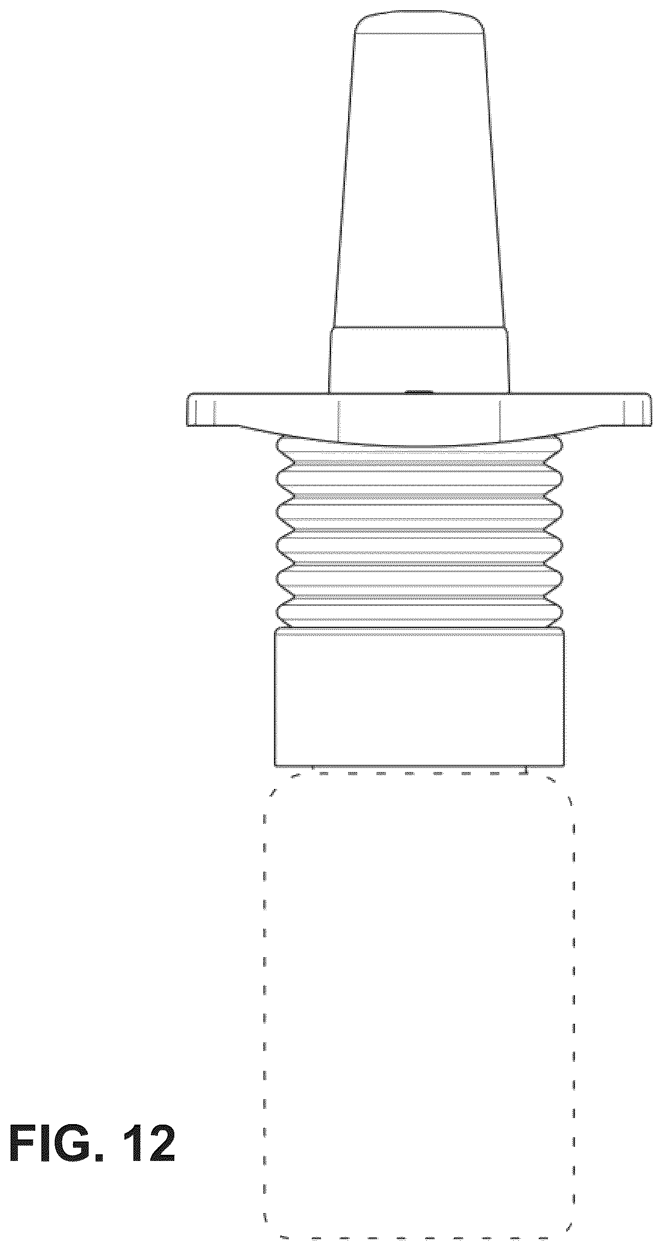 Patent USD1123625 Figure 12 – Fluid dispenser