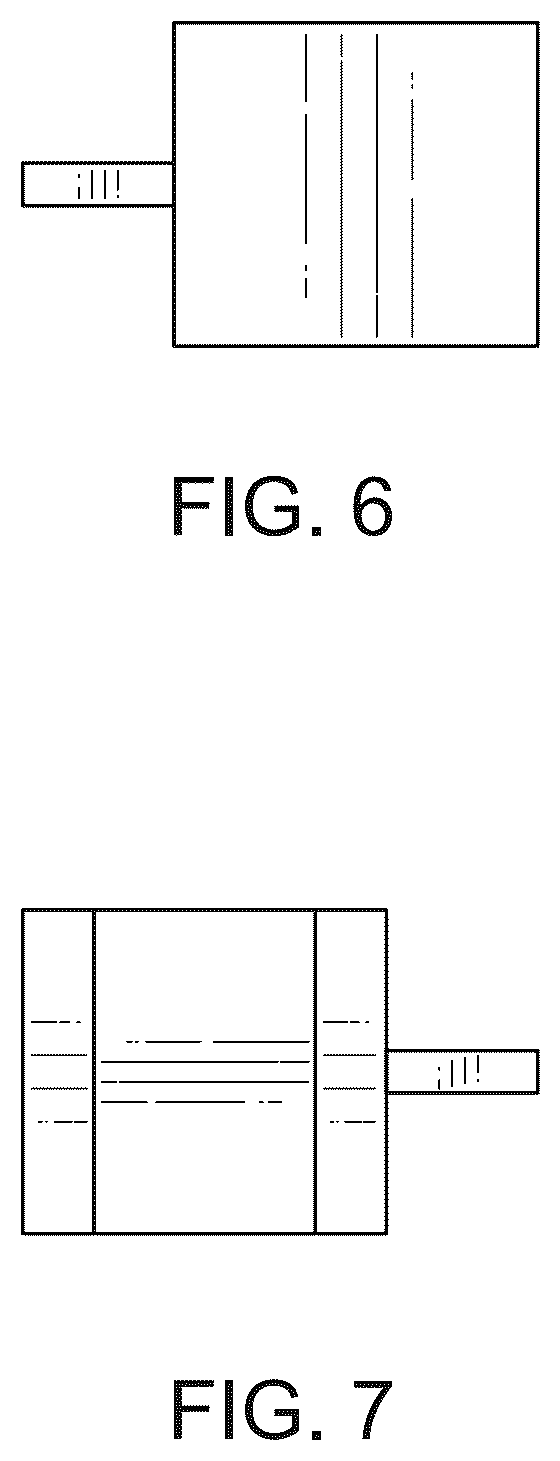 Patent USD1123626 Figure 6 – Separator for container or cup