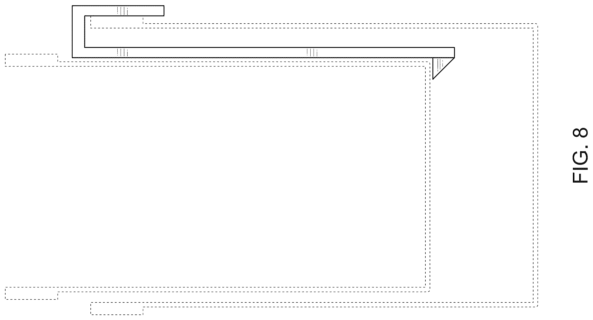 Patent USD1123626 Figure 7 – Separator for container or cup