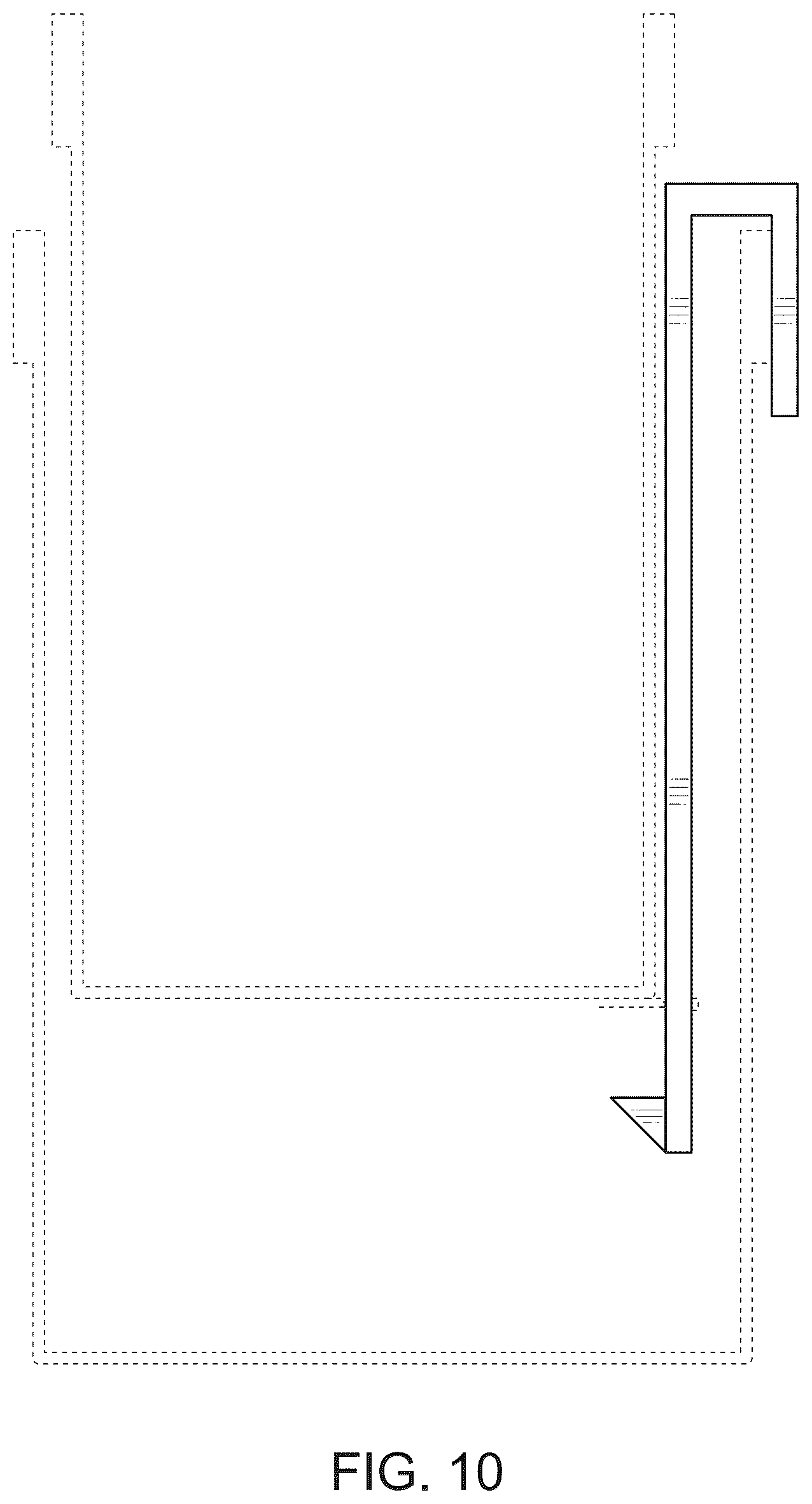 Patent USD1123626 Figure 9 – Separator for container or cup