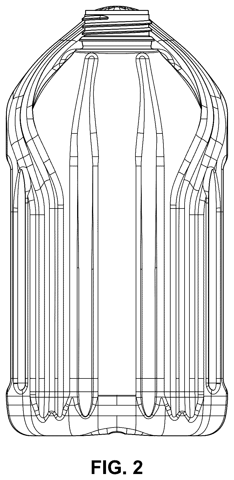 Patent USD1123628 Figure 2 – Lubricant container