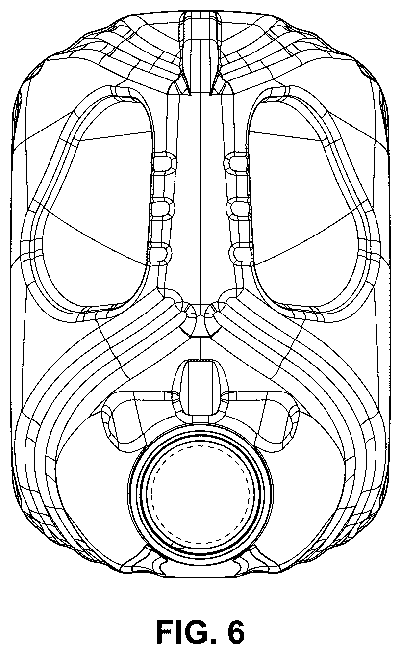 Patent USD1123628 Figure 6 – Lubricant container