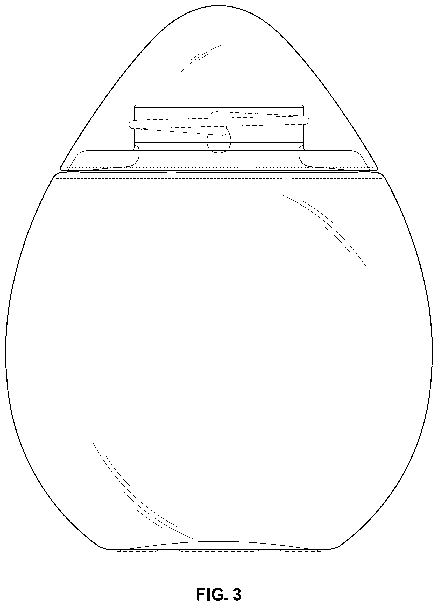 Patent USD1123629 Figure 3 – Bottle