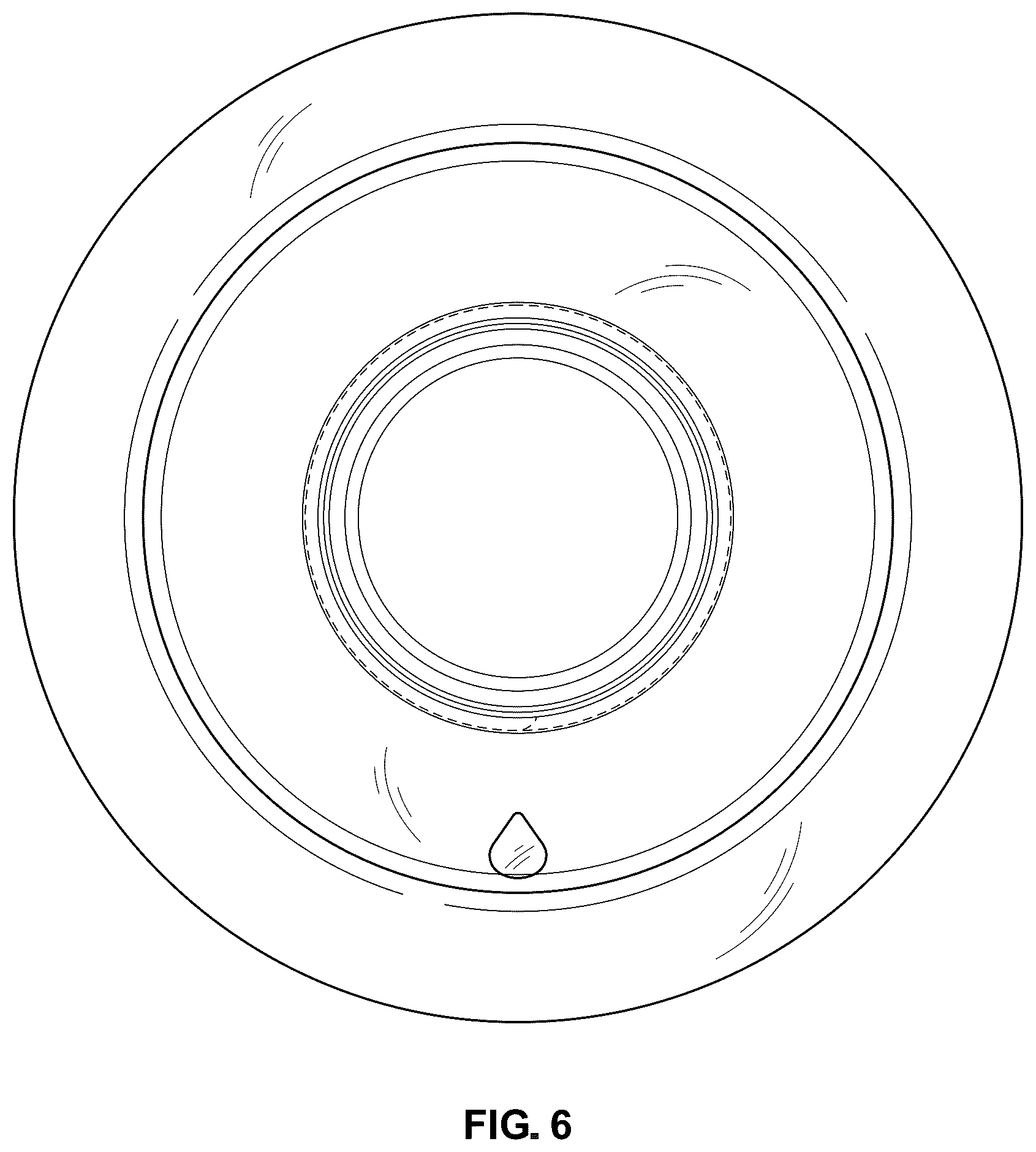 Patent USD1123629 Figure 6 – Bottle
