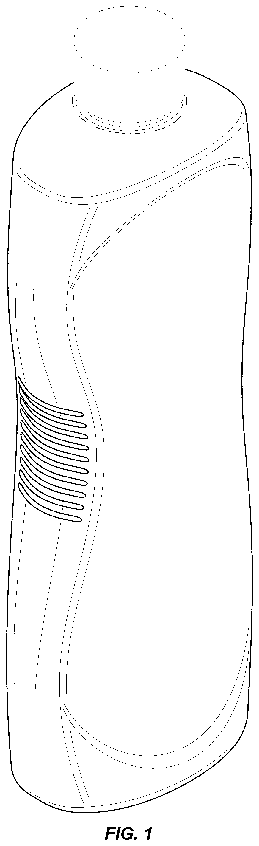Patent USD1123631 — Bottle — Figure 1