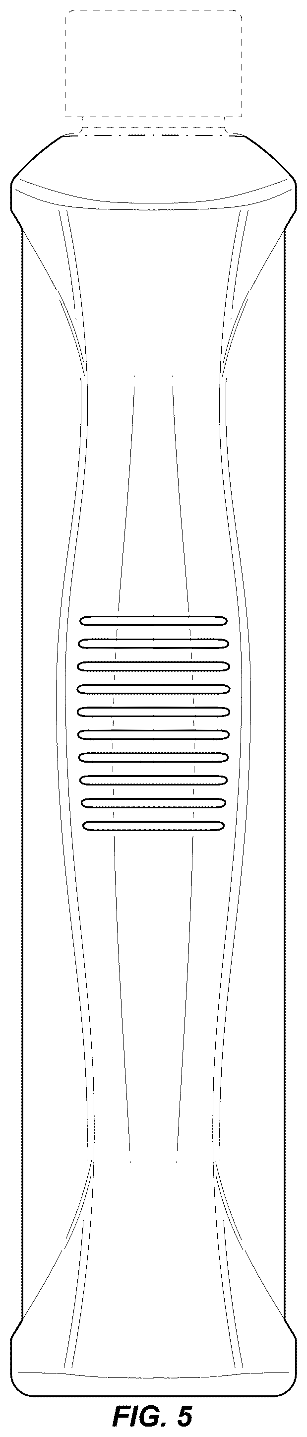 Patent USD1123631 Figure 5 – Bottle