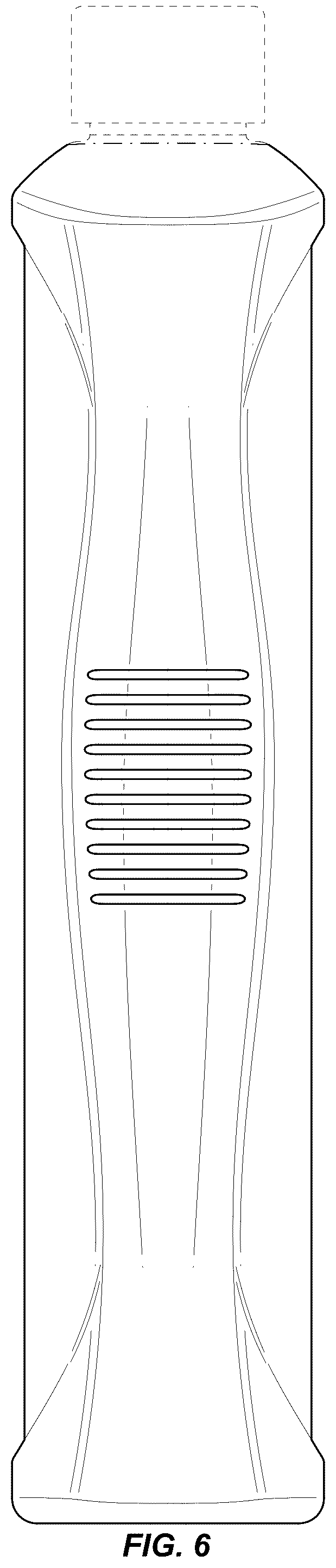 Patent USD1123631 Figure 6 – Bottle