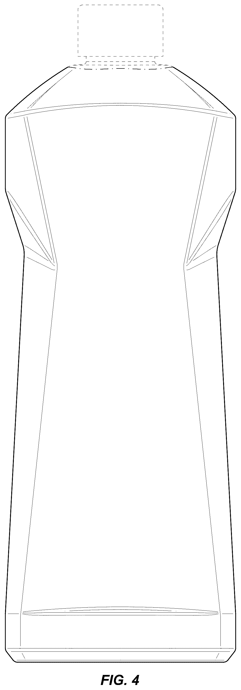 Patent USD1123632 Figure 4 – Bottle