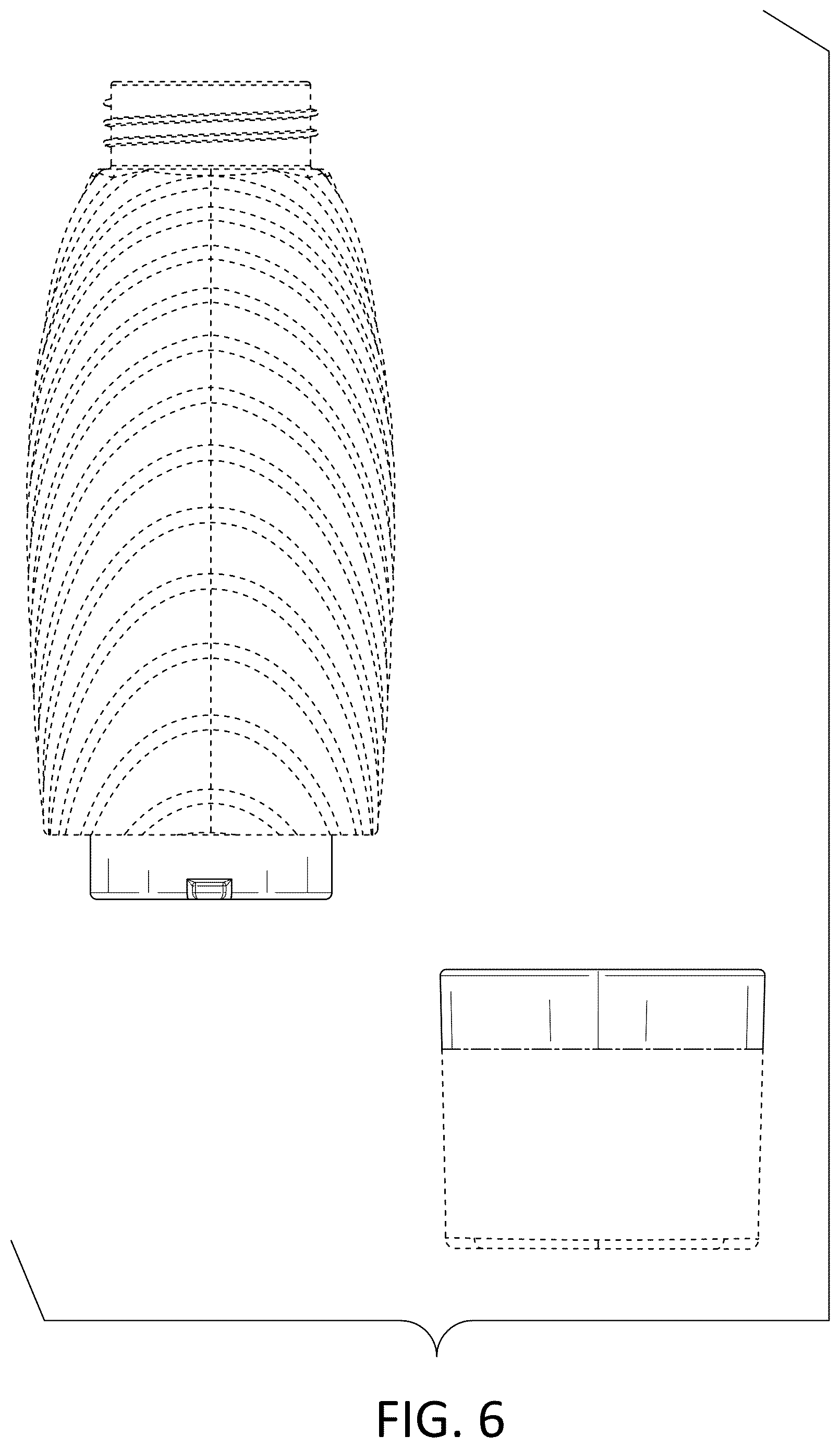Patent USD1123635 Figure 6 – Combined storage container and fragrance dispensing unit