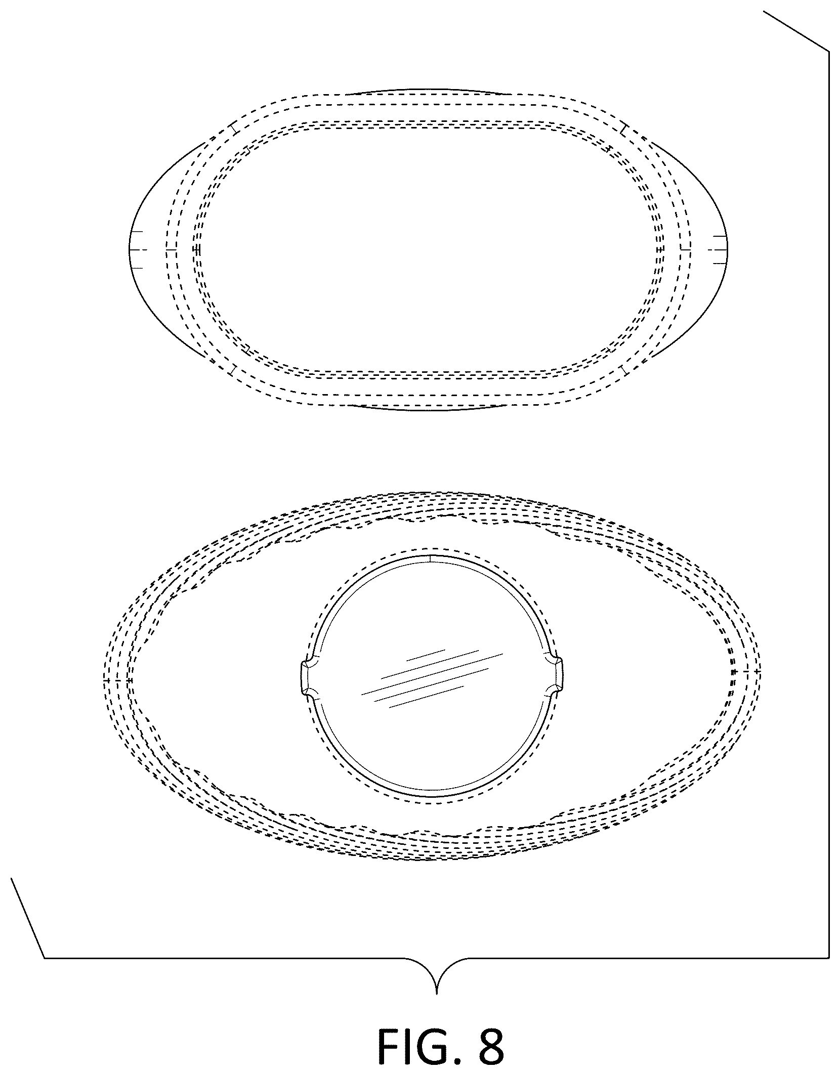Patent USD1123635 Figure 8 – Combined storage container and fragrance dispensing unit
