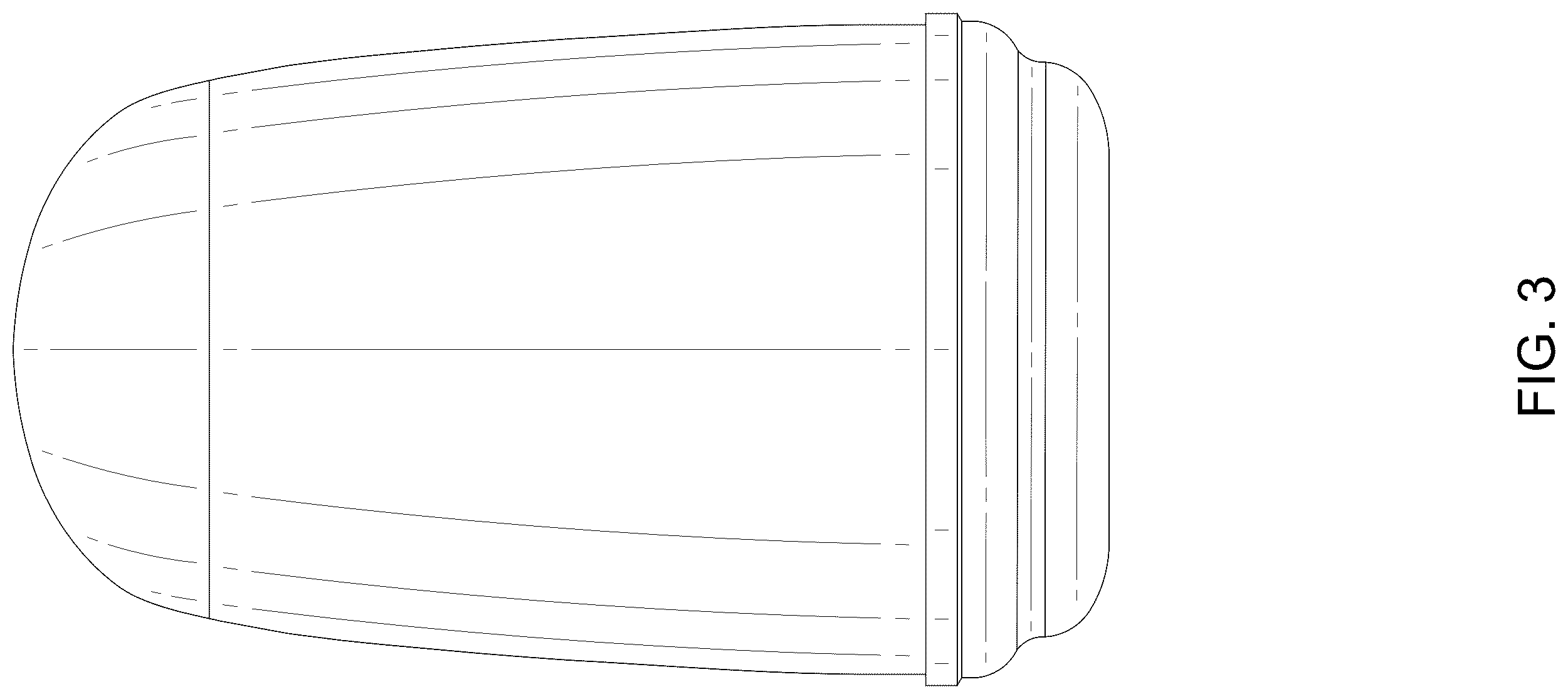 Patent USD1123636 Figure 3 – Bottle